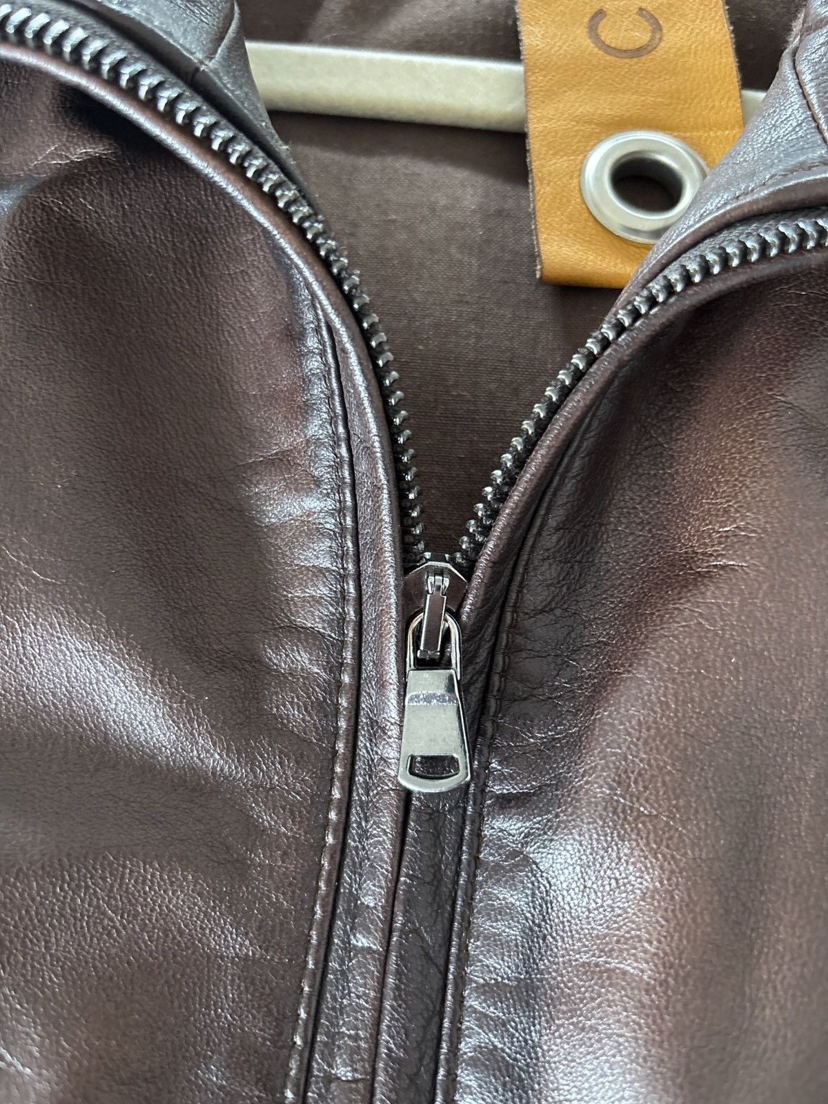 Genuine Italian Leather Jacket Size M