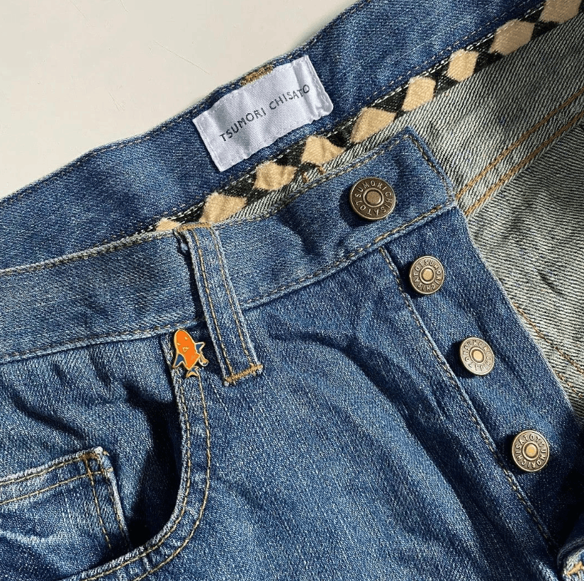 Tsumori Chisato Tsumori Chisato Embroidery Jorts Size US 31 - 4 Thumbnail