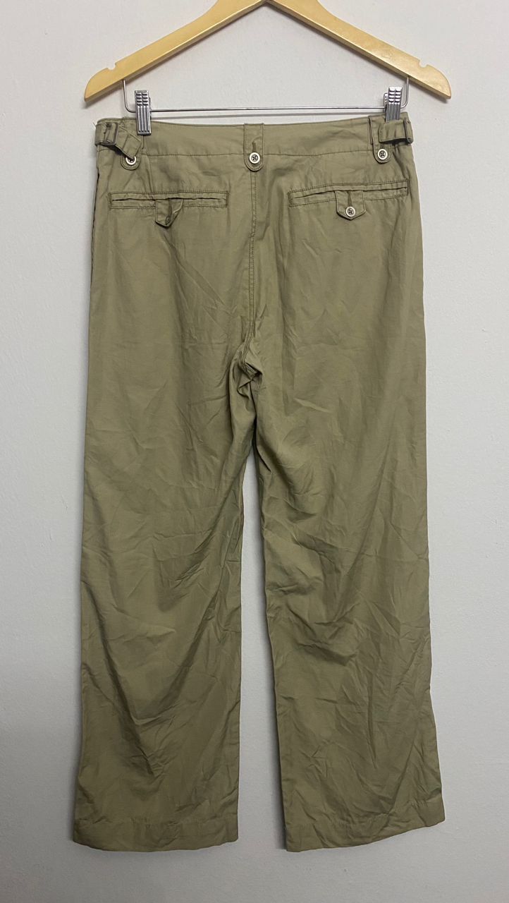 Margaret Howell Vintage MHL Trousers Buckle Button Pocket Zipper Pants Size US 29 - 2 Thumbnail
