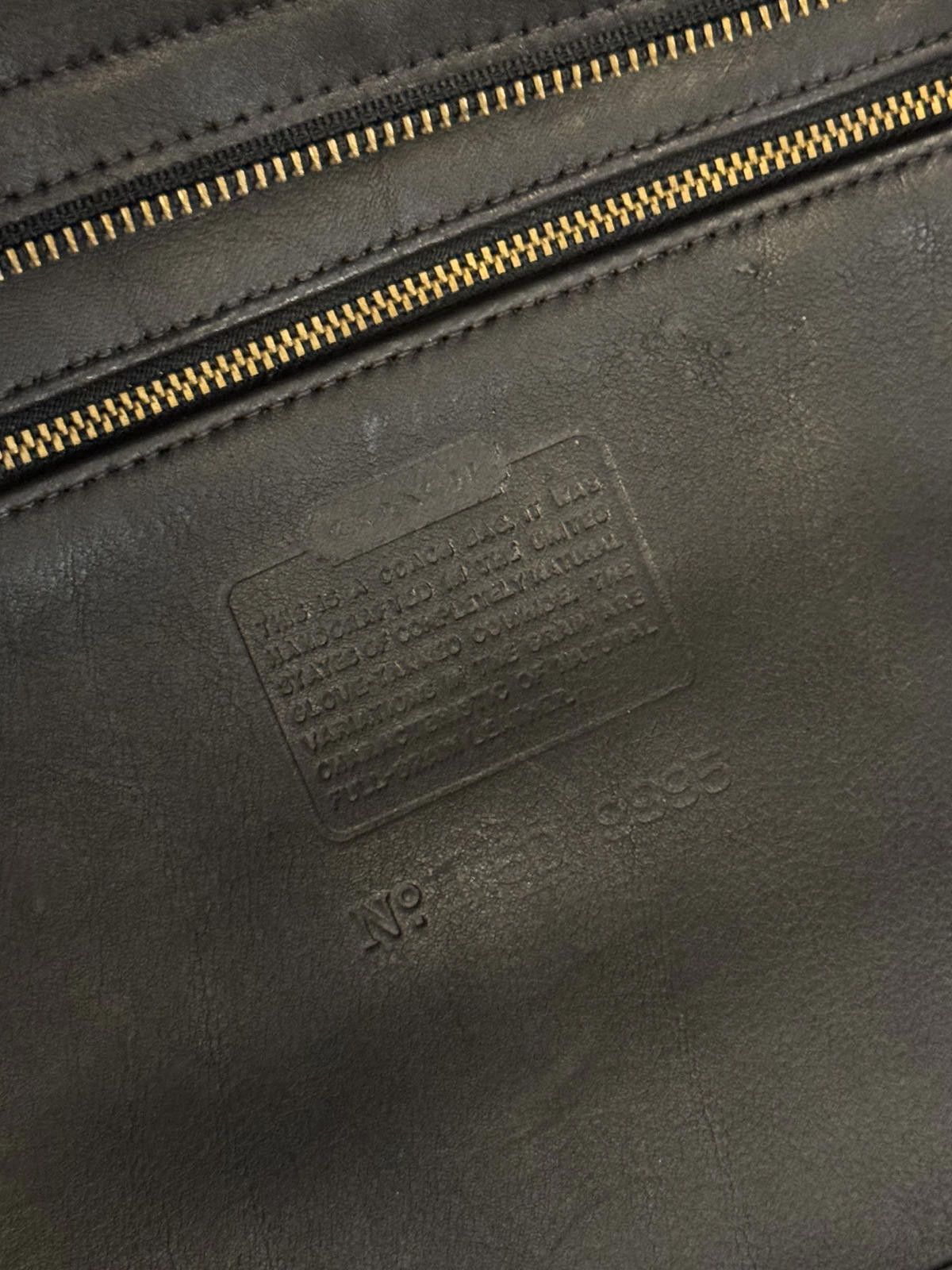 Coach Stylish Coach Shopper Black Leather Handbag Vintage Size ONE SIZE - 3 Thumbnail