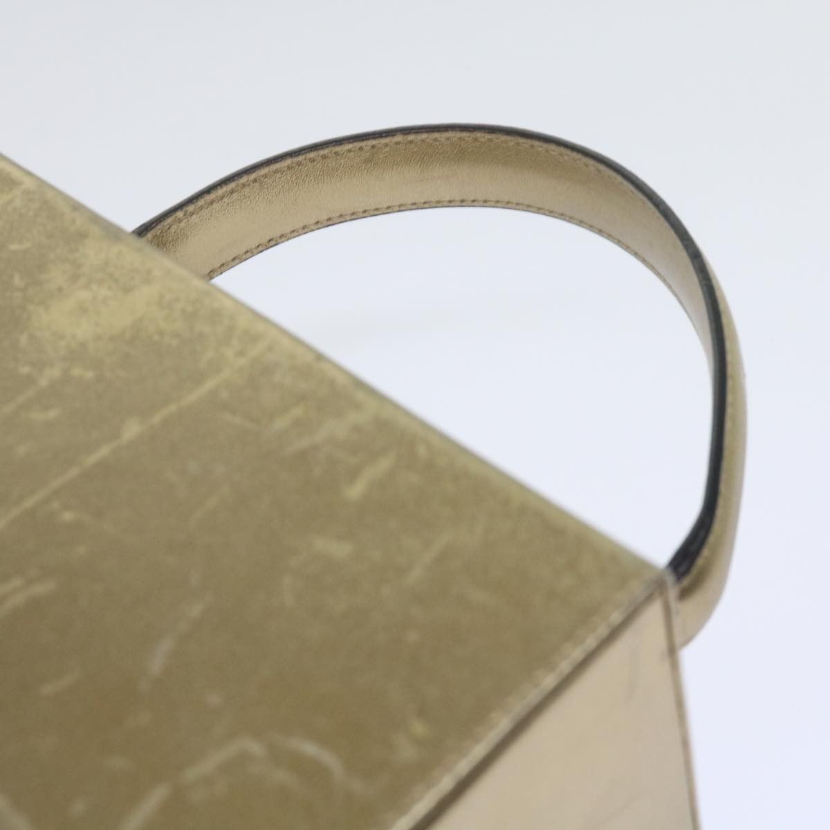 Salvatore Ferragamo Salvatore Ferragamo Gancini Hand Bag Leather Gold Tone Size ONE SIZE - 8 Thumbnail