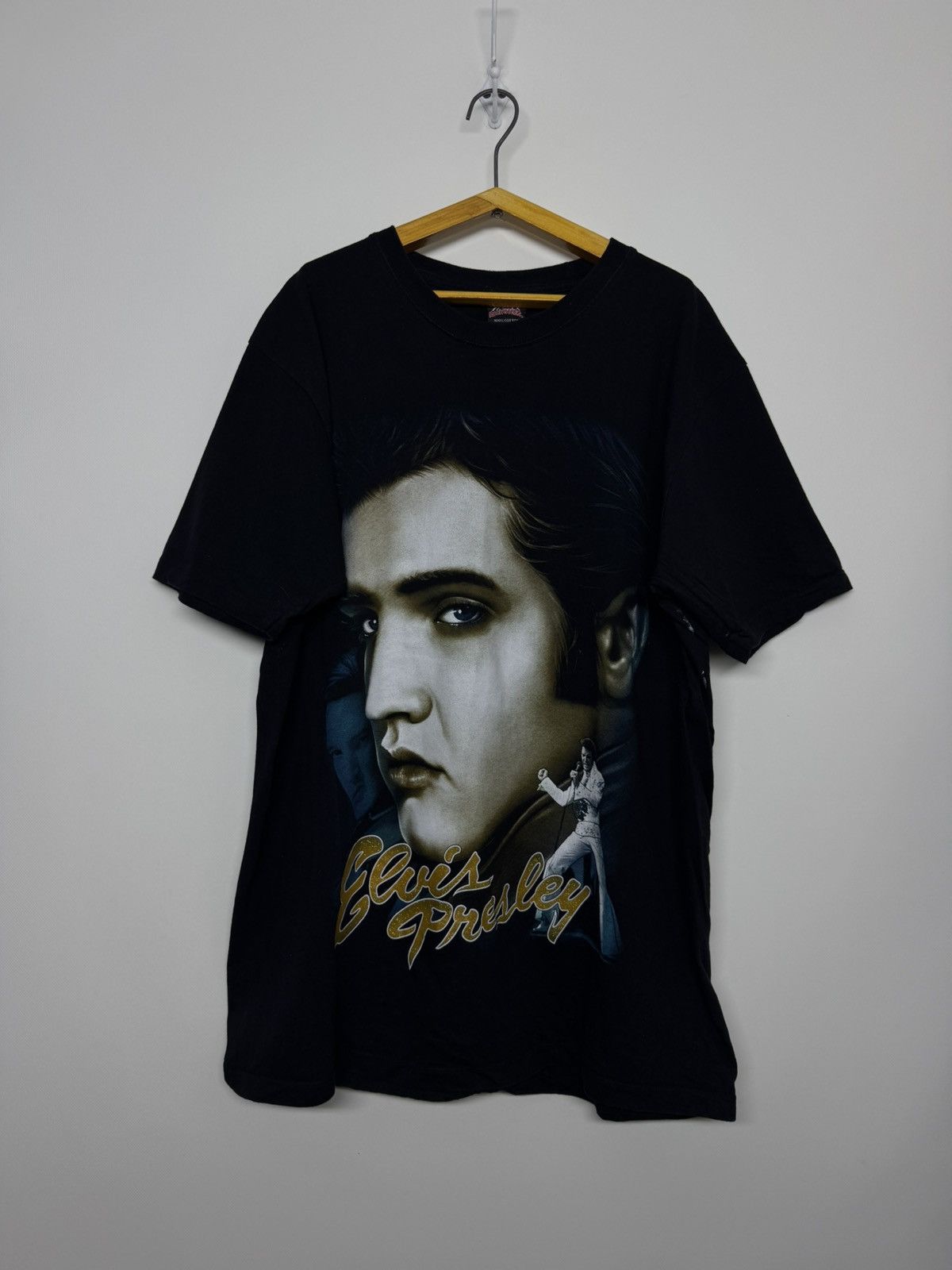 Vintage Vintage Y2k Elvis Presley Rock Size US XL / EU 56 / 4 - 3 Thumbnail