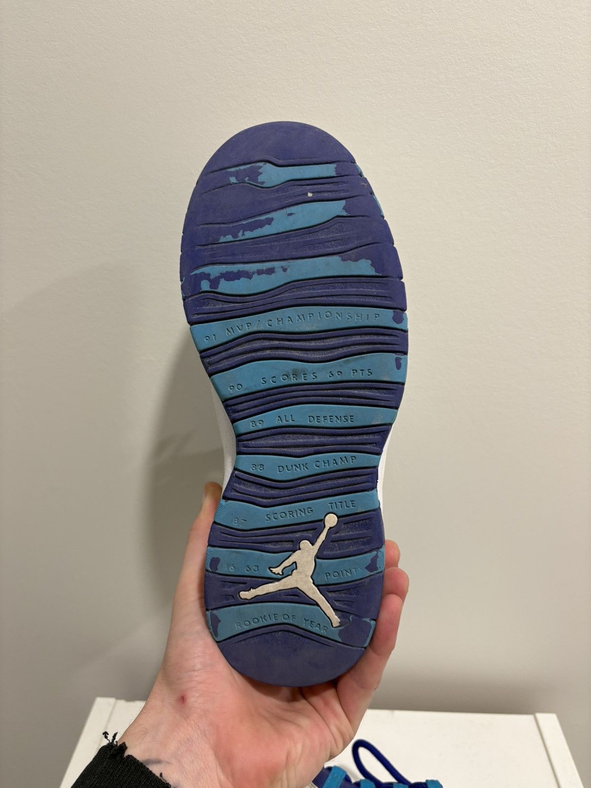 Jordan Brand Jordan 10 hornets 2016 size 8.5 Size US 8.5 / EU 41-42 - 6 Thumbnail