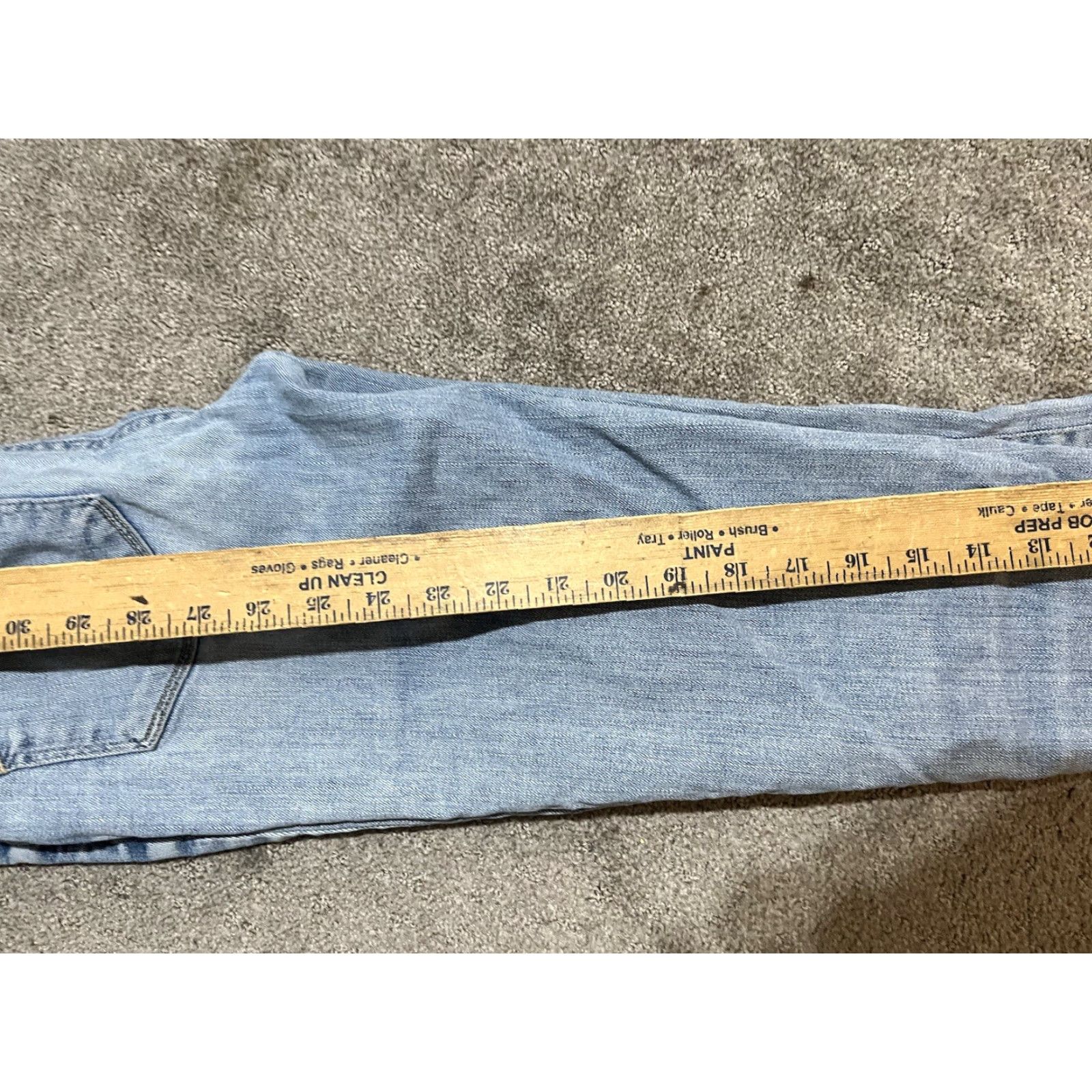 Paige VINTAGE Paige Hoxton Ankle Skinny Jeans Light Wash Blue Women’s Size 27 Cotton Denim Slim Fit 2000s Size 27" / US 4 / IT 40 - 7 Thumbnail