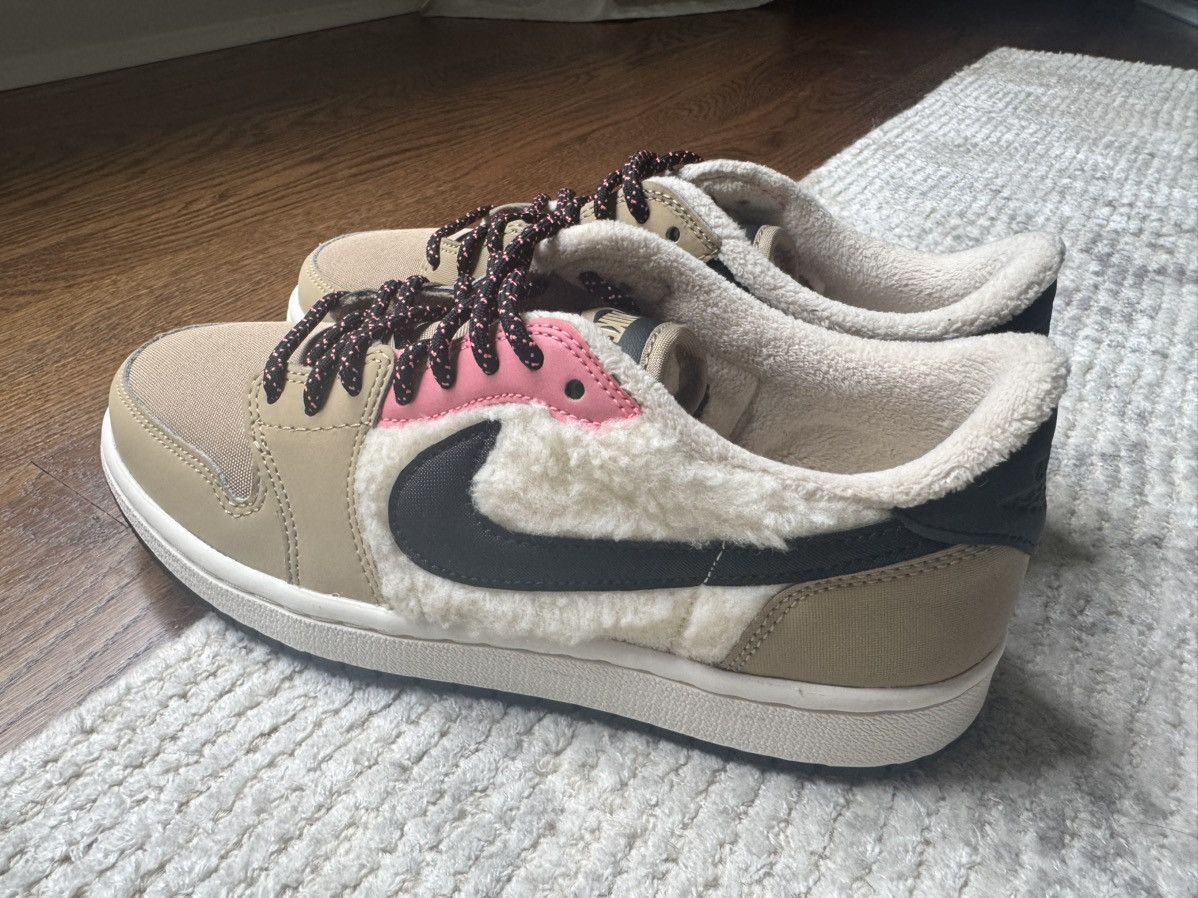 Jordan Brand Women’s 6.5W Jordan 1 Low Utility Pack Fleece OG Parachute Size US 6.5 / IT 36.5 - 2 Thumbnail