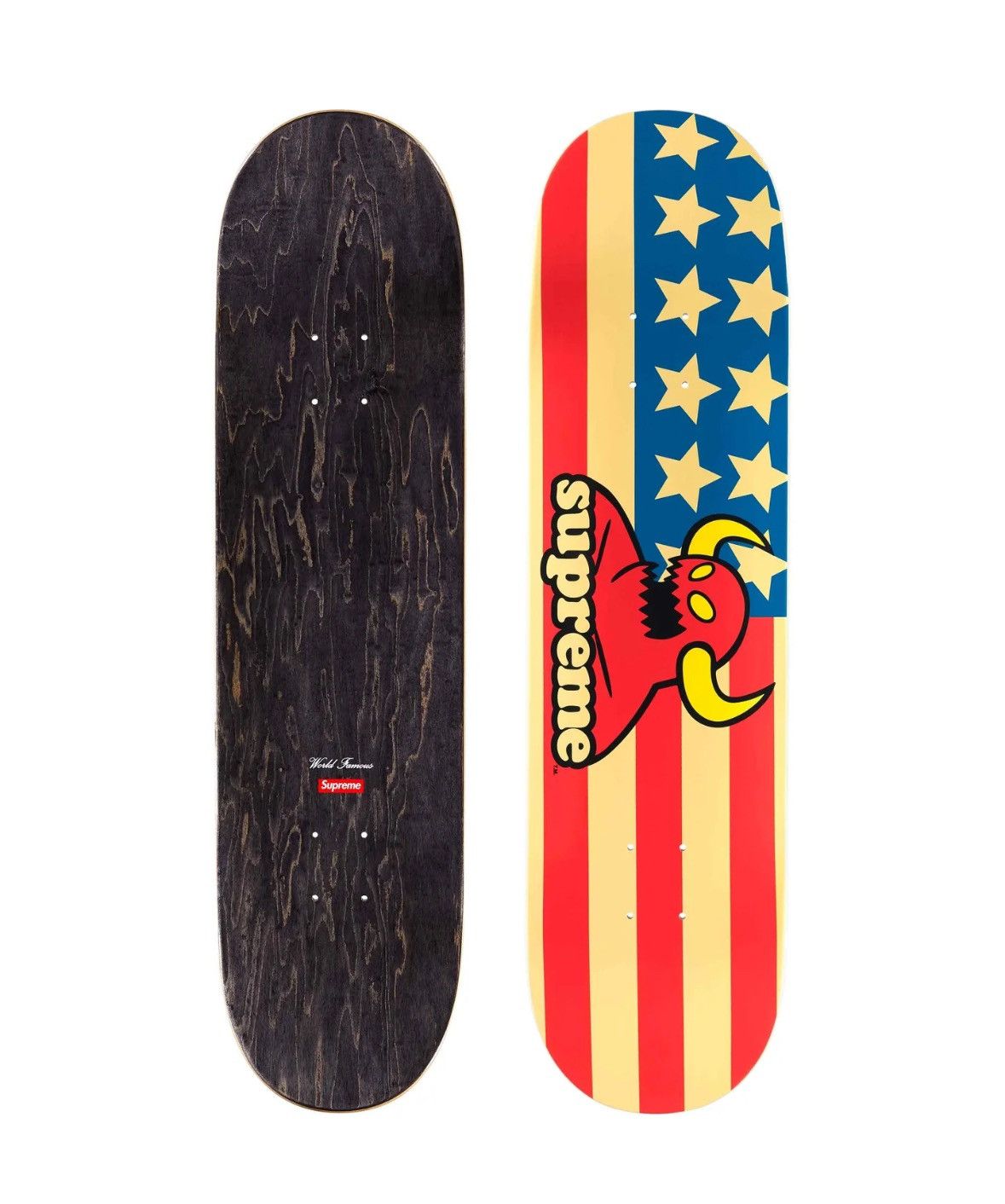 image of Supreme x Toy Machine Skateboard Deck Confirmed in Red, Men's