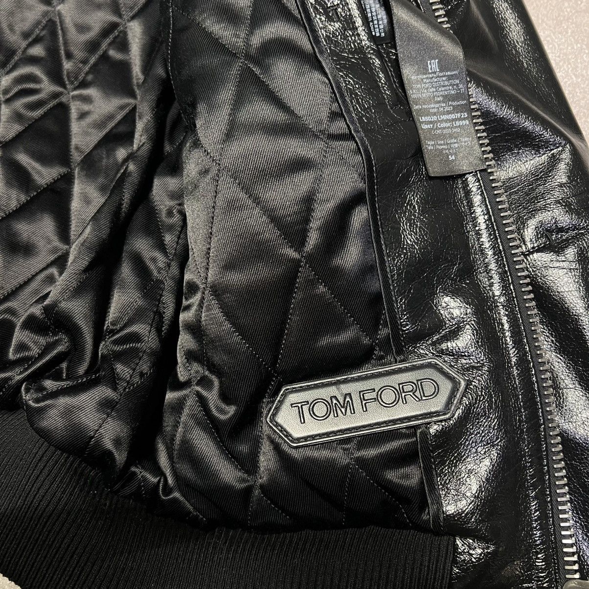 Tom Ford Tom Ford Shiny Leather Jacket Size US L / EU 52-54 / 3 - 7 Thumbnail