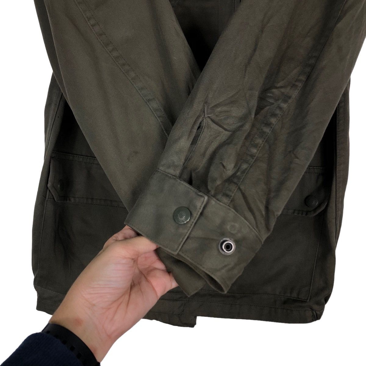 Vintage 🔥Vintage Inspector Military Cargo Jacket Buzz Ricksons Size US S / EU 44-46 / 1 - 15 Thumbnail