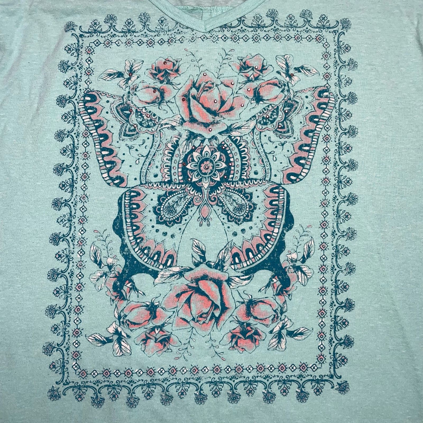 Walmart Terra & Sky Butterfly Shirt Size 3XL / US 20-22 - 3 Thumbnail