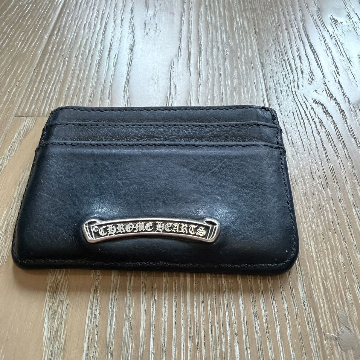 Chrome Hearts Chrome Hearts Silver Label Leather Card Holder mojos1150 Size ONE SIZE - 2 Thumbnail
