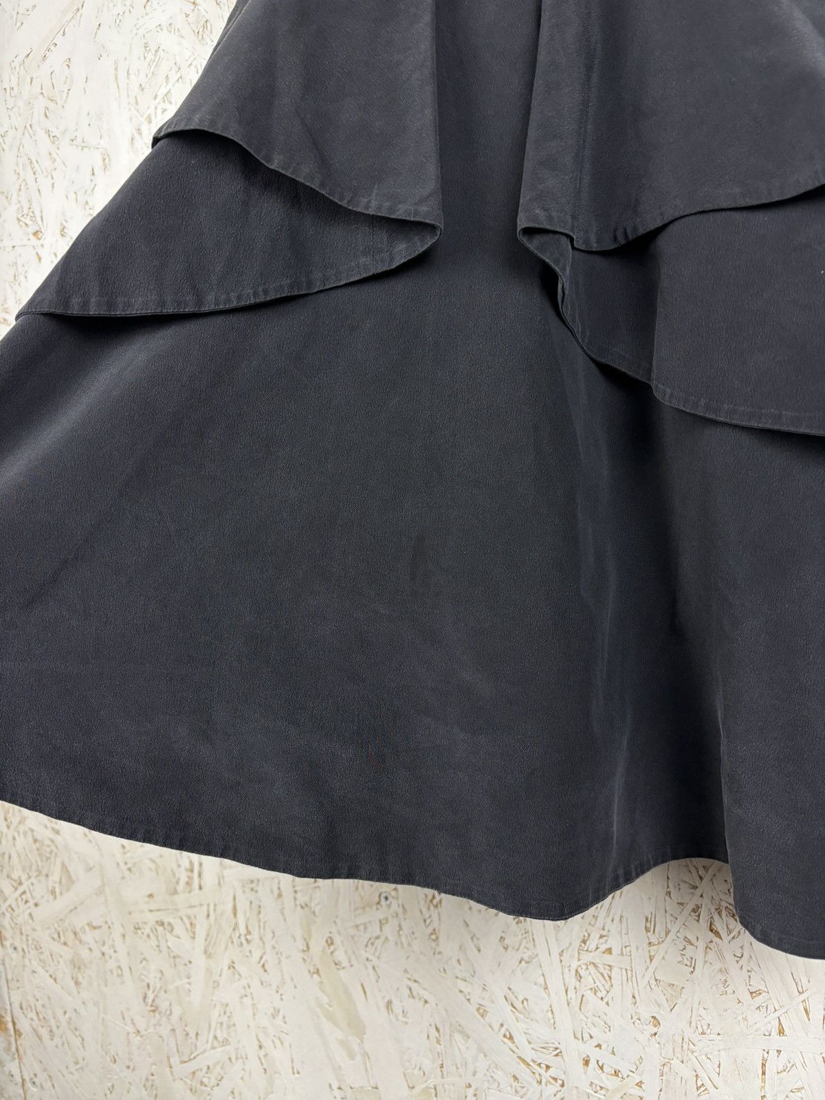 Miu Miu Vintage Miu Miu Silk Pleated Dress SS11 Black Size 40 Size S / US 4 / IT 40 - 6 Thumbnail