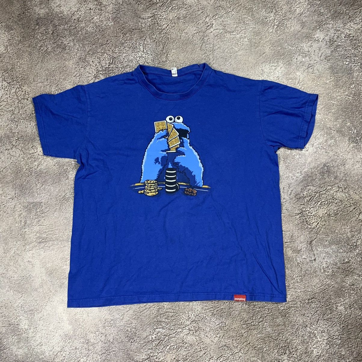 Vintage Vintage Y2K Graphic Tee Blue Streetwear Skate Relaxed XXL Size US XXL / EU 58 / 5 - 1 Thumbnail