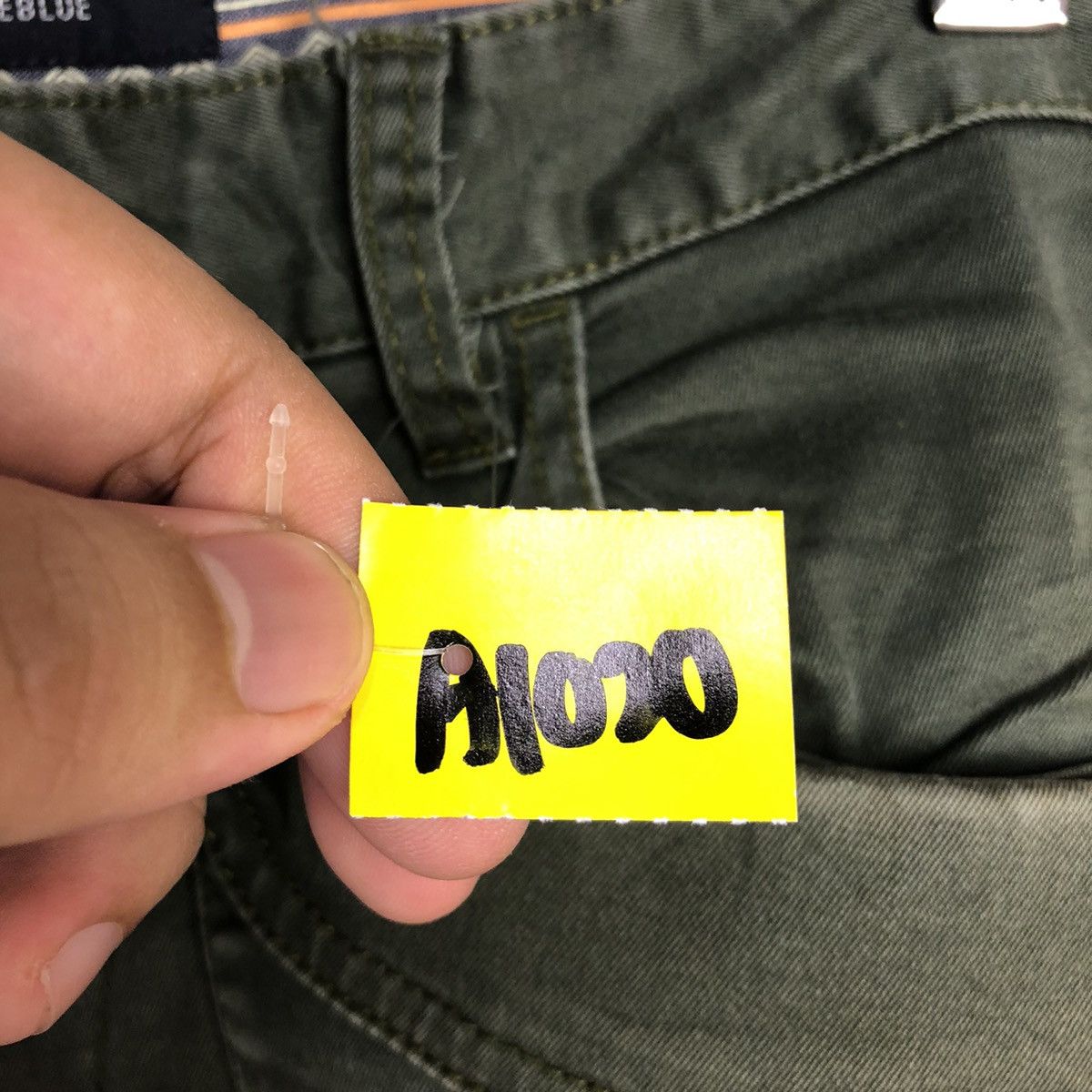 Japanese Brand Rage Blue Green Cargo Multipocket Pants #A1020 Size US 29 - 11 Thumbnail