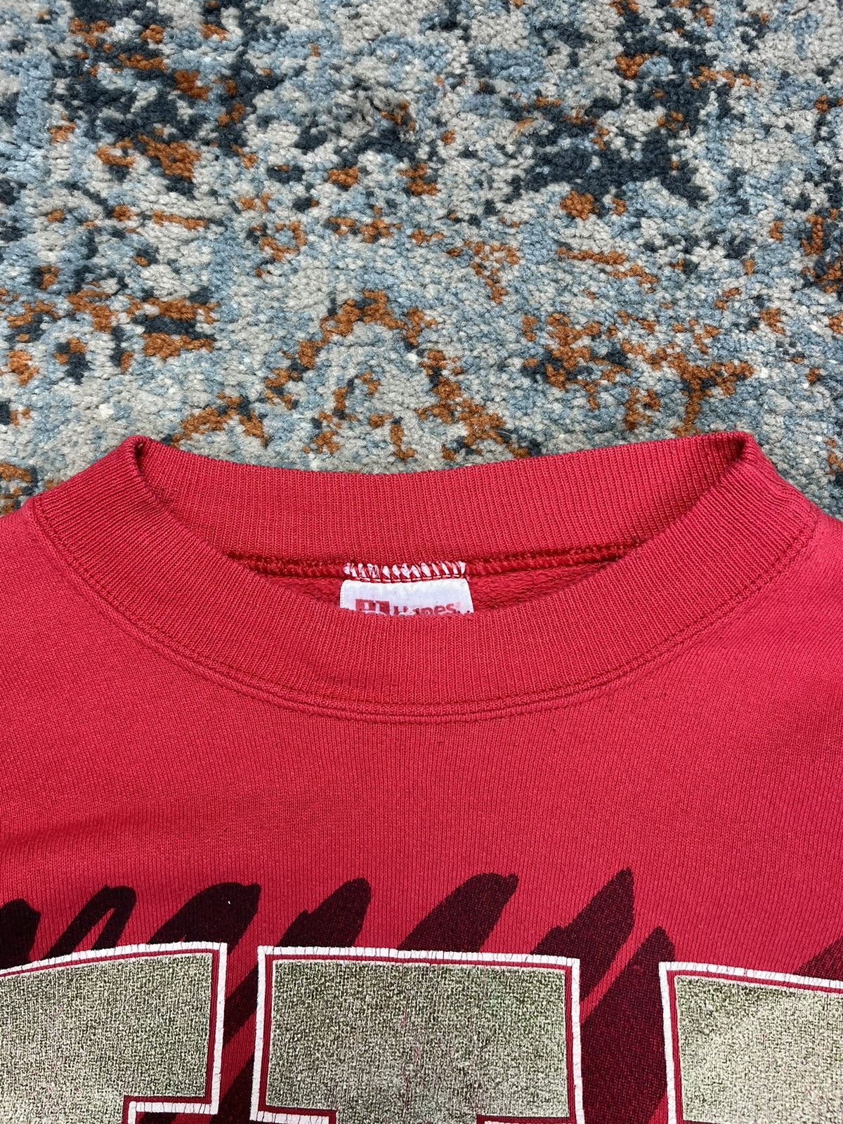 NBA × Vintage Vintage 90s NBA Indiana Hoosiers graphic sweatshirt Size US L / EU 52-54 / 3 - 6 Thumbnail