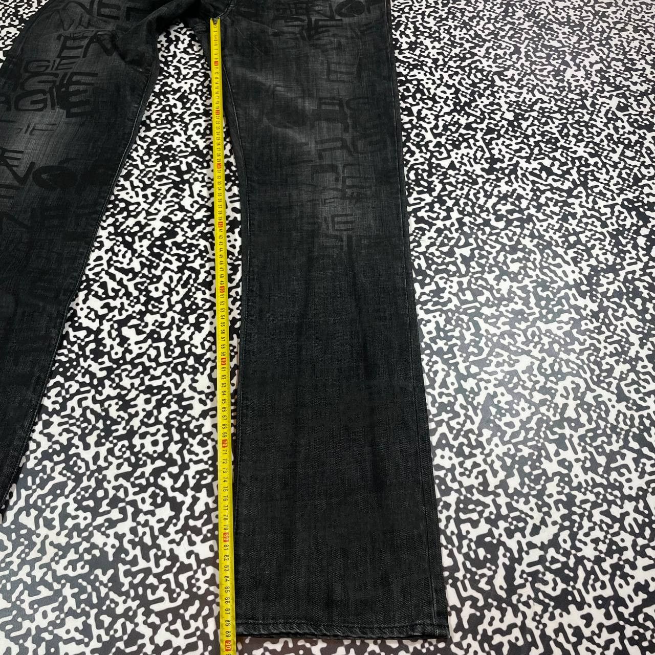 Energie Vintage Y2K Energie Miss Sixty Monogram Avant Garde Jeans Size US 34 / EU 50 - 20 Thumbnail