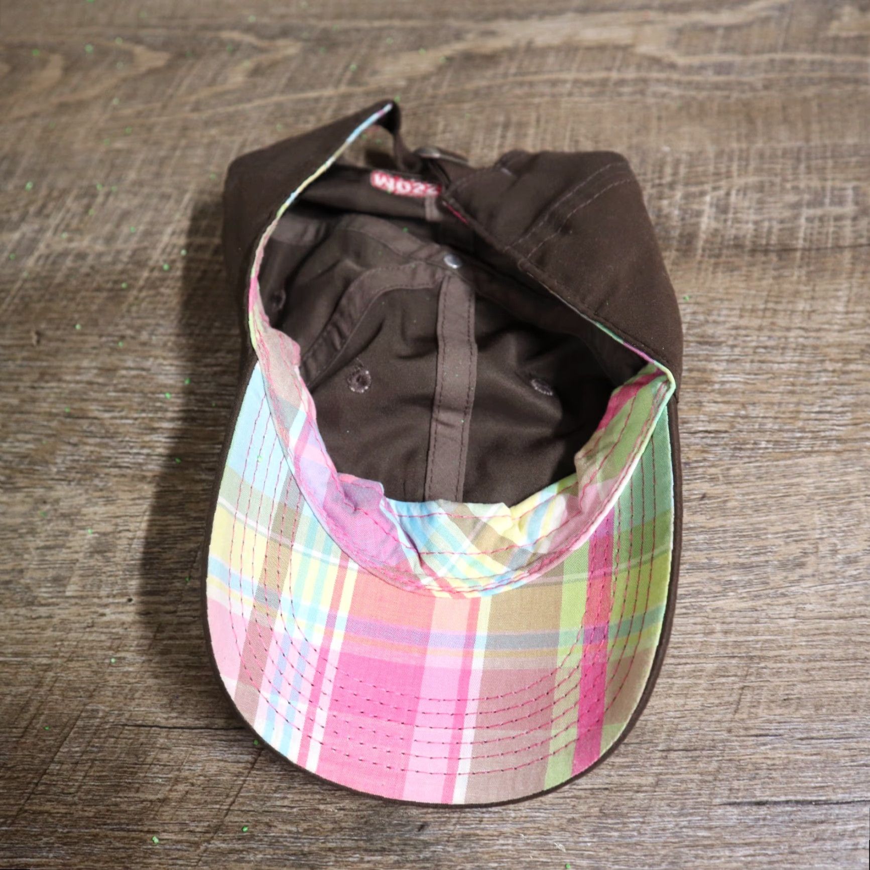 Vintage Mossy Oak Hat Camouflage Adjustable Men's Hat Mossy Oak Baseball Cap Brown Cotton Blend Camouflaged Hunting Casual 2010s Men Size ONE SIZE - 6 Thumbnail