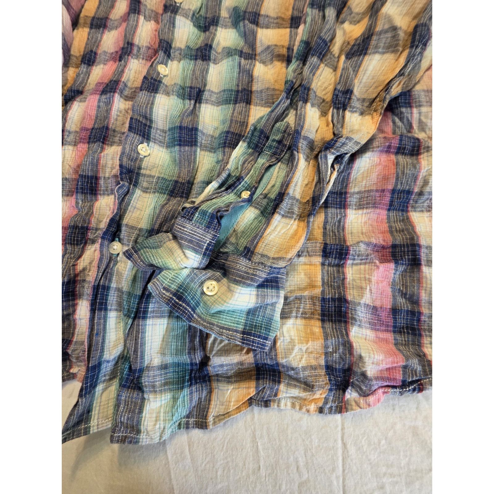 Tommy Bahama Tommy Bahama Men's 100% Linen Long-sleeved Multi Color Size US XXL / EU 58 / 5 - 3 Thumbnail