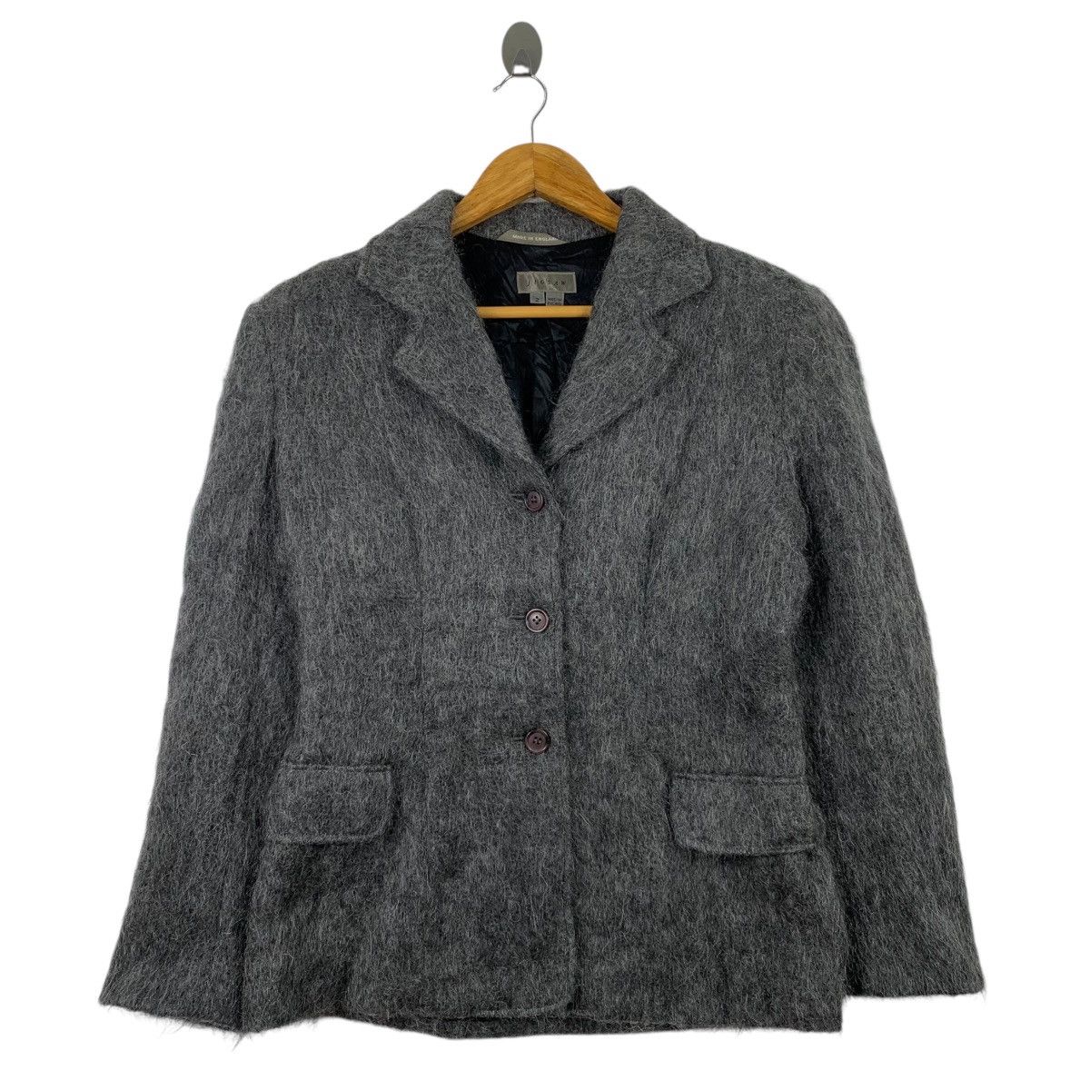 Jigsaw JIGSAW Made In England Casualwear Mohair Blazer Coat Jacket Size S / US 4 / IT 40 - 1 Thumbnail