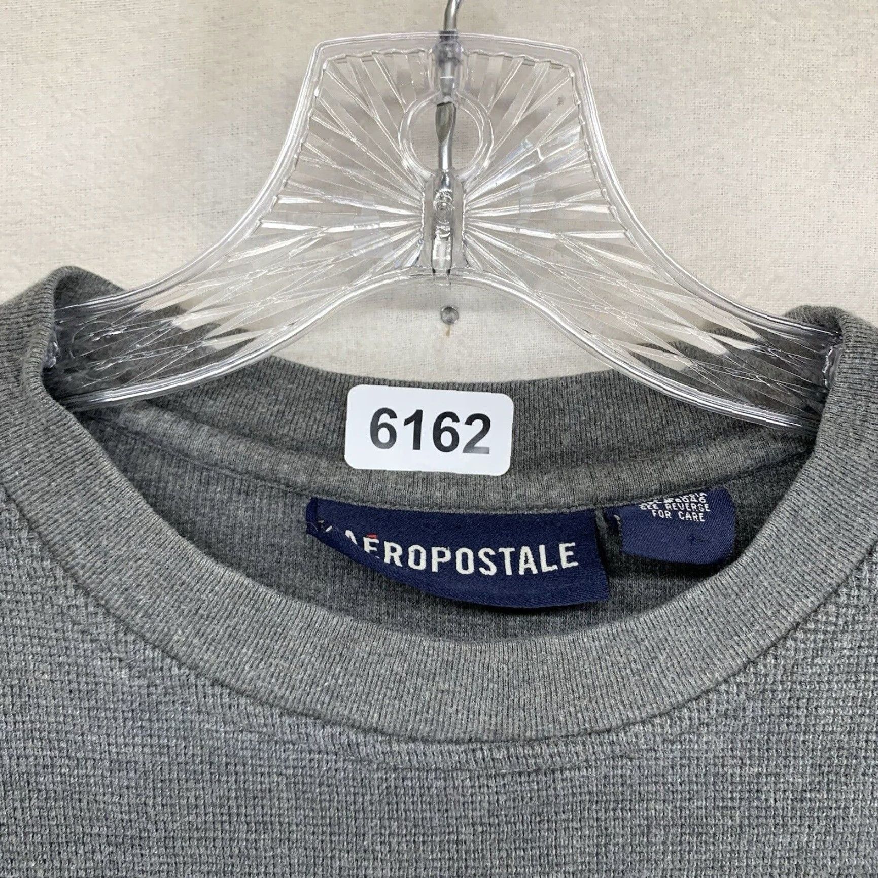 Aeropostale VINTAGE Aeropostale Thermal Shirt Men M Long Sleeve Crew Neck Gray Embroidered Logo Y2K Astro Boy Tommy Blue Classic Sports 2000s Size US M / EU 48-50 / 2 - 7 Thumbnail