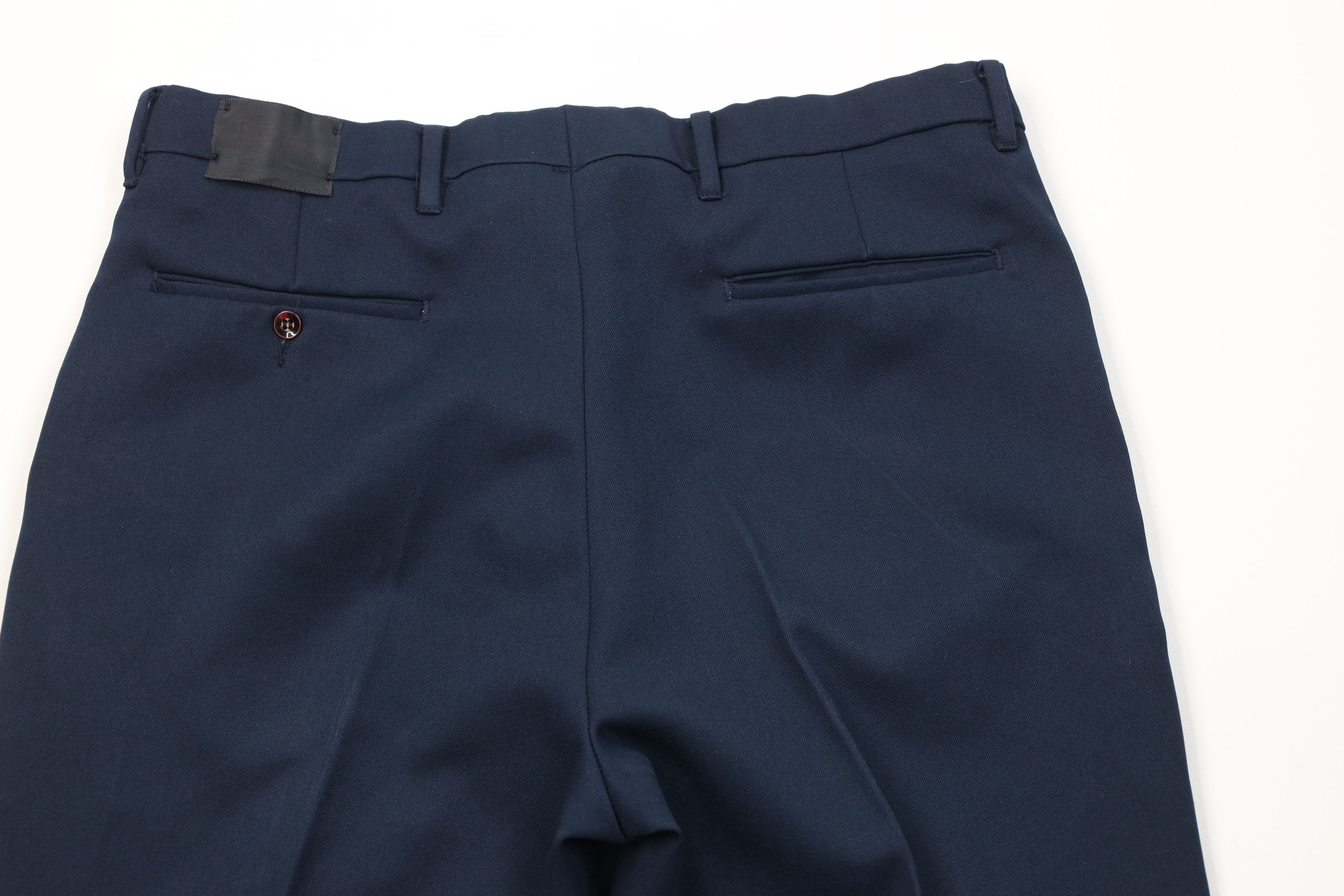 Vintage Vintage 70s Streetwear Flared Wide Leg Chino Pants Blue USA Size US 34 / EU 50 - 10 Thumbnail
