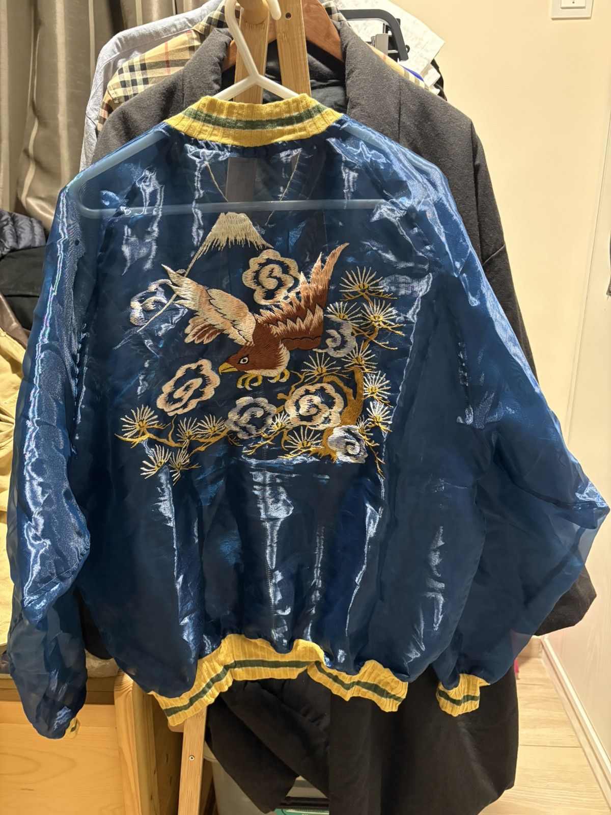 Kapital Sheer Pearl Mosquito Guard Souvenir JKT (Eagle) Size US M / EU 48-50 / 2 - 8 Thumbnail