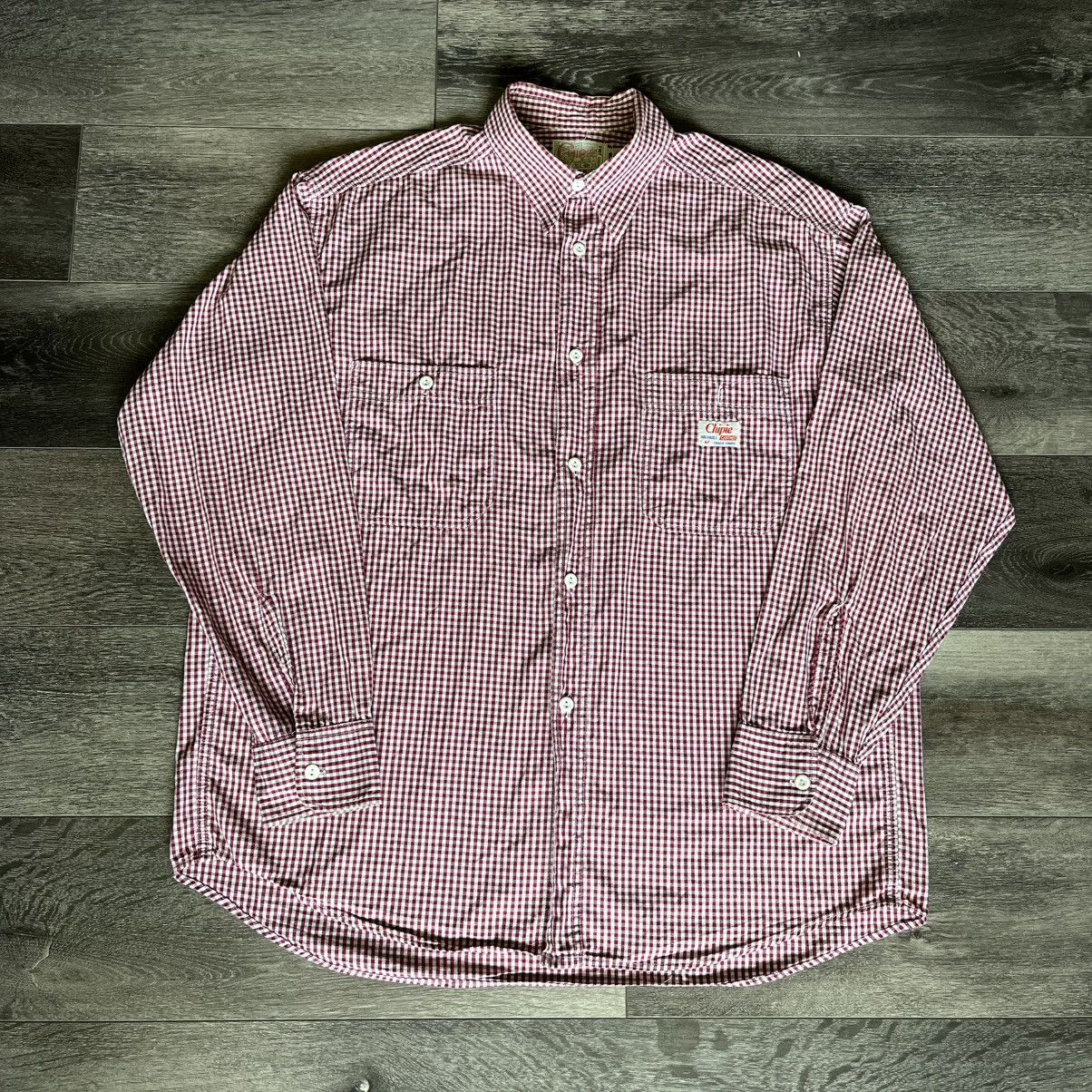 Japanese Brand × Vintage Vintage 1980s Chipie Brand Plaid Western Button Up Shirt Size US L / EU 52-54 / 3 - 1 Thumbnail