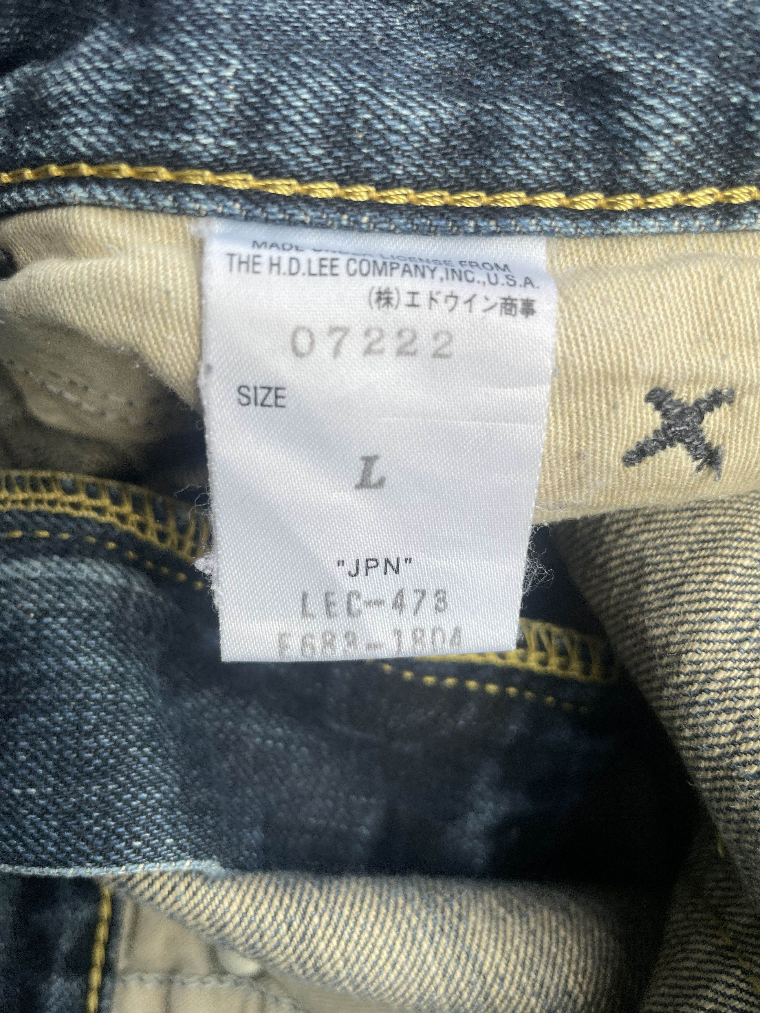 Lee Lee Riders Flare Side Pocket Denim Size US 35 - 12 Thumbnail
