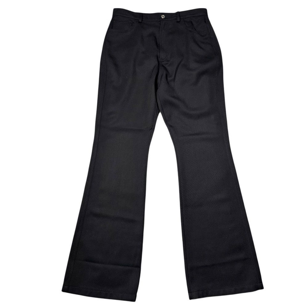 RE/DONE NWT New $425 Re/Done Black Riding Wool Trouser Jeans Size 2 Size 29" - 3 Thumbnail