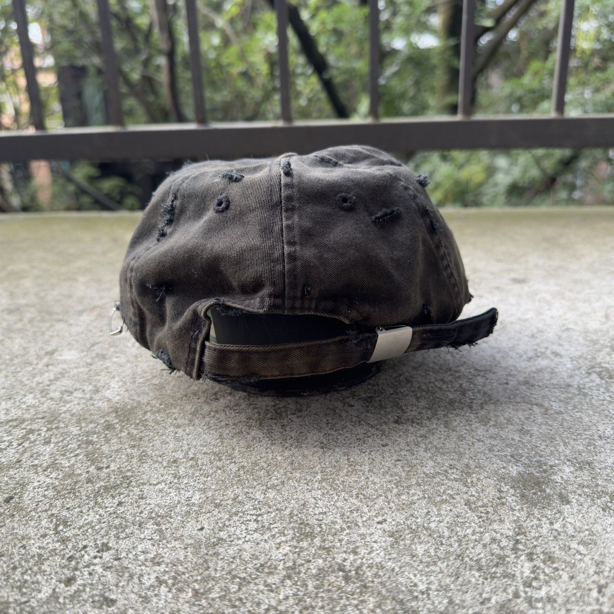 Vintage Thrashed Faded Distressed London Hat ERD Grunge Punk Size ONE SIZE - 4 Thumbnail