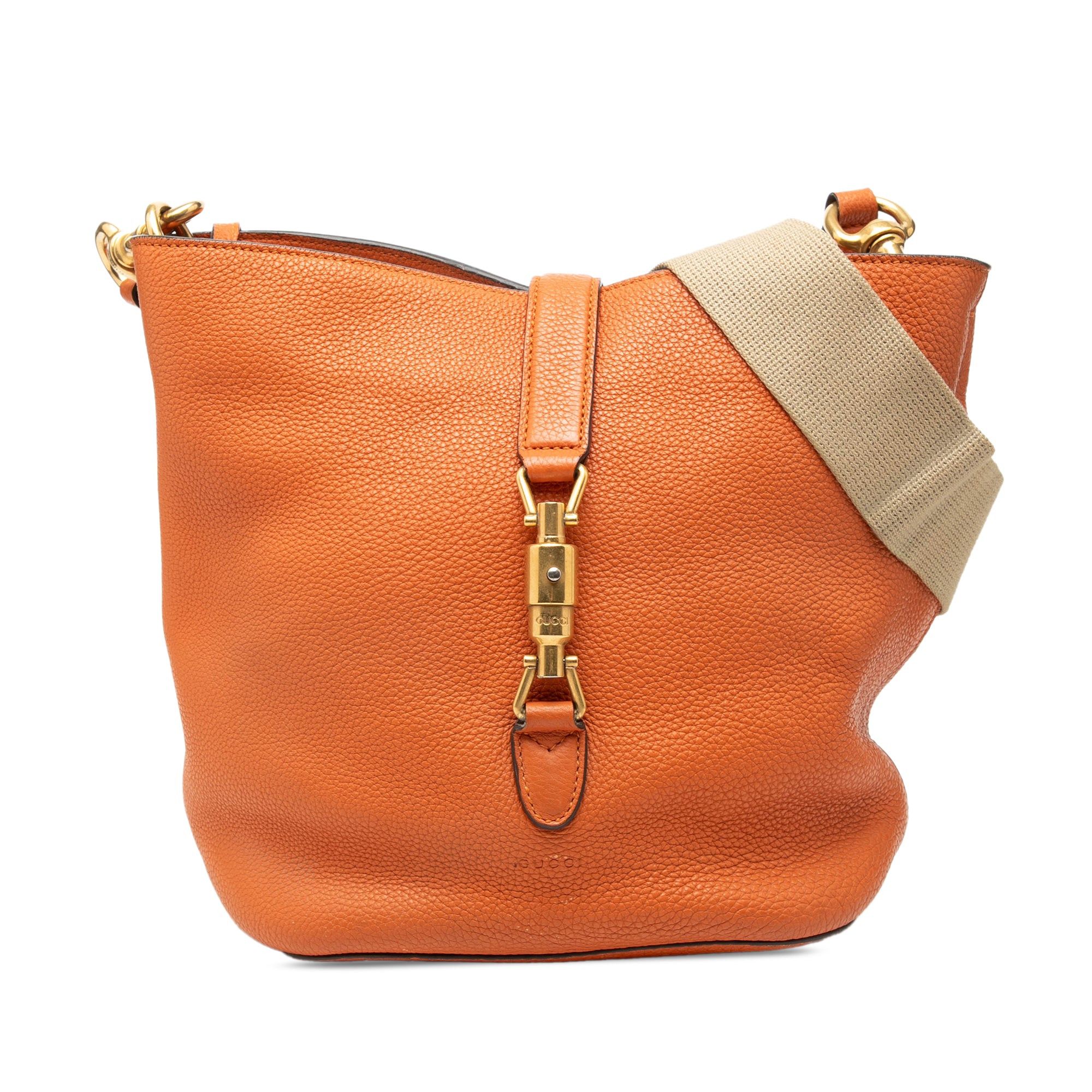 Gucci Grained Calfskin Soft Jackie Bucket Bag Size ONE SIZE - 1 Thumbnail