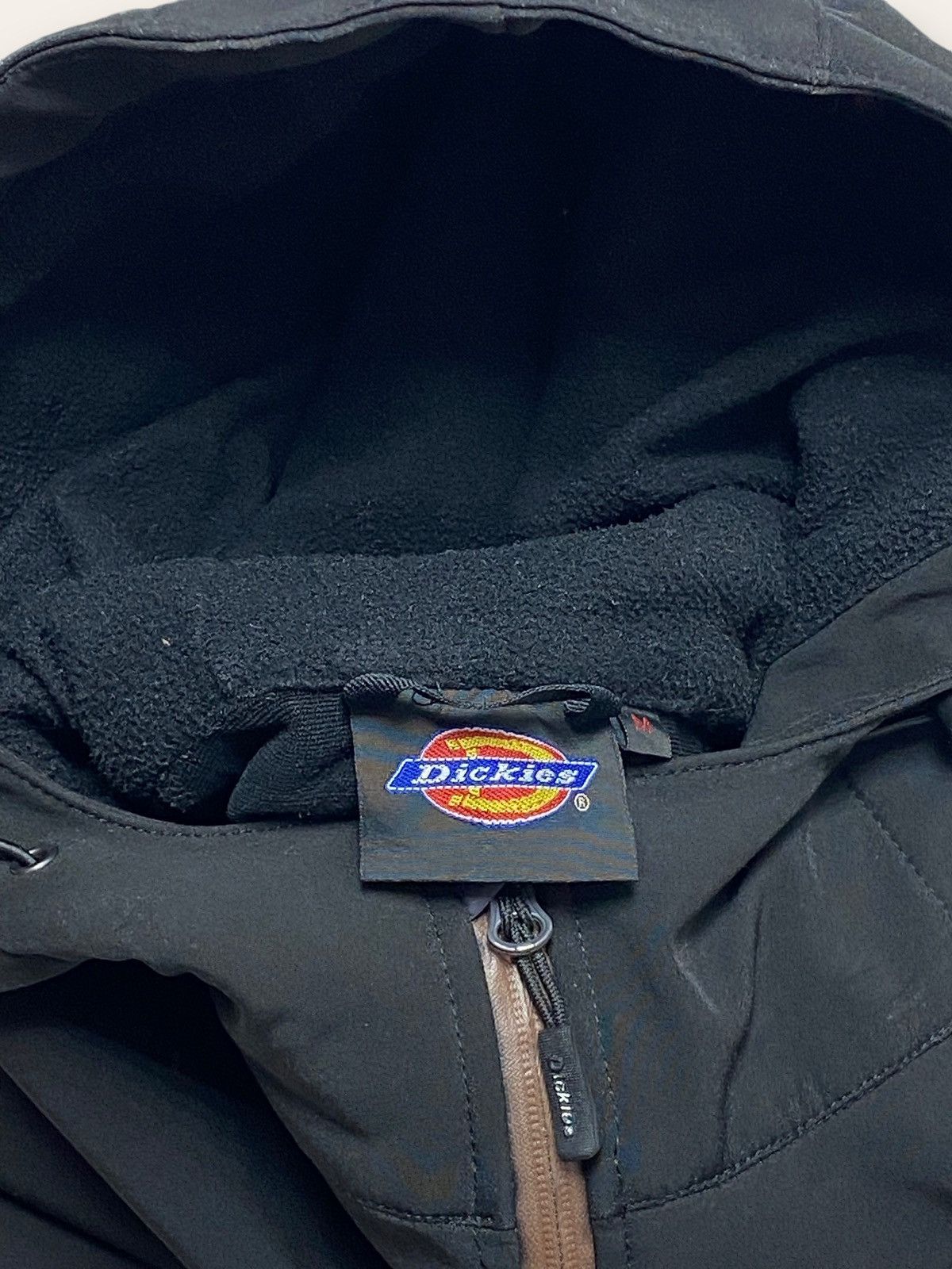 Dickies Vintage DICKIES Black Hooded Zipped Softshell Size US L / EU 52-54 / 3 - 7 Thumbnail