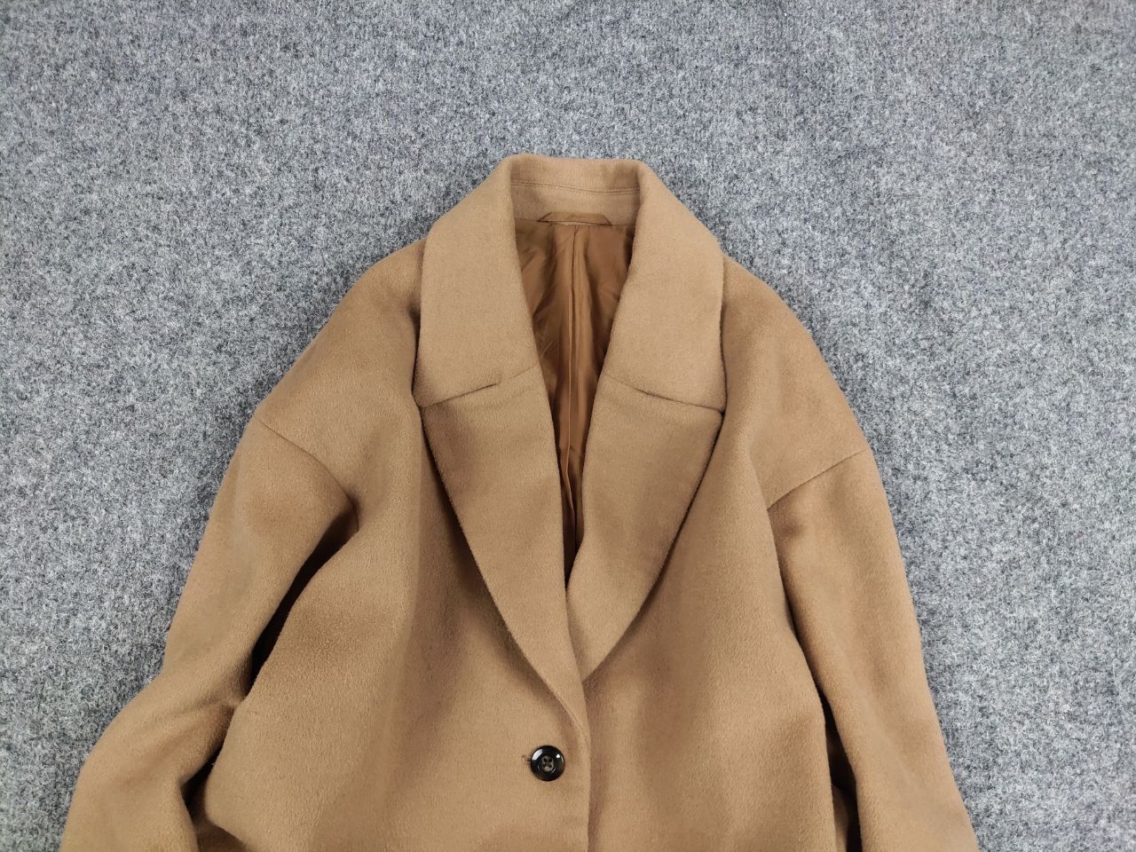 GU GU Japan Wool blend oversize chester Beige Coat Jacket Size S / US 4 / IT 40 - 8 Thumbnail