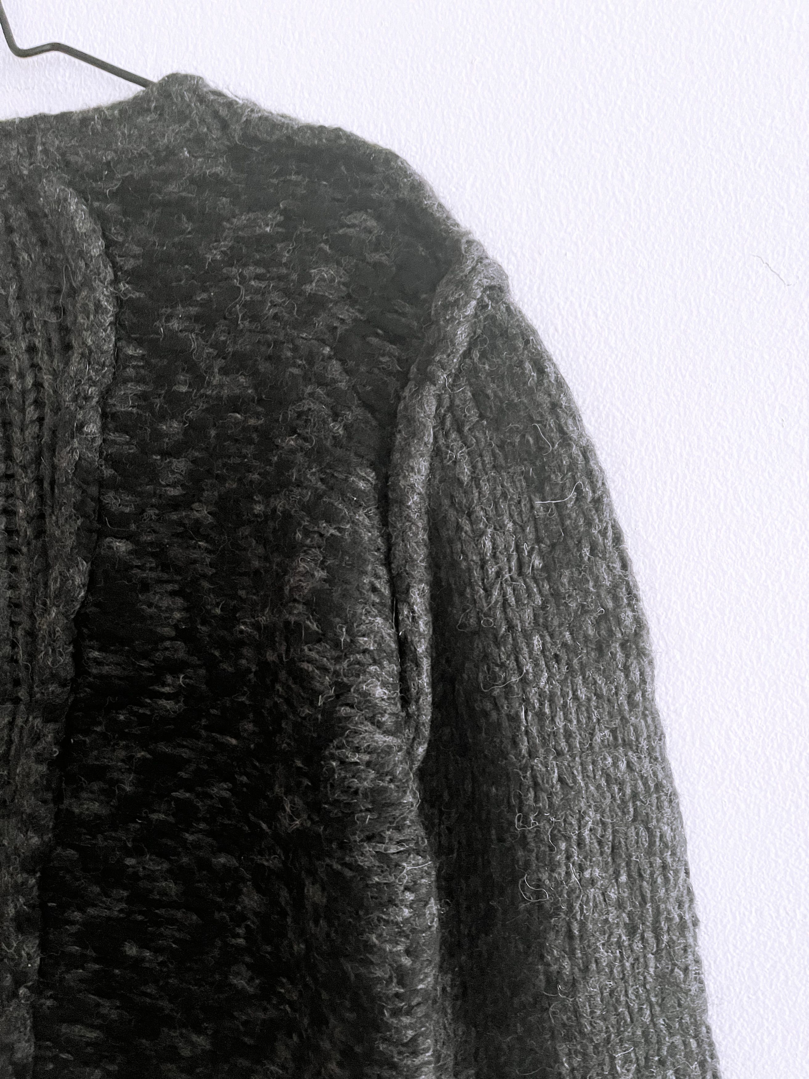 Isabel Benenato superfine alpaca knit sweater/ asymmetrical hem Size US S / EU 44-46 / 1 - 9 Thumbnail