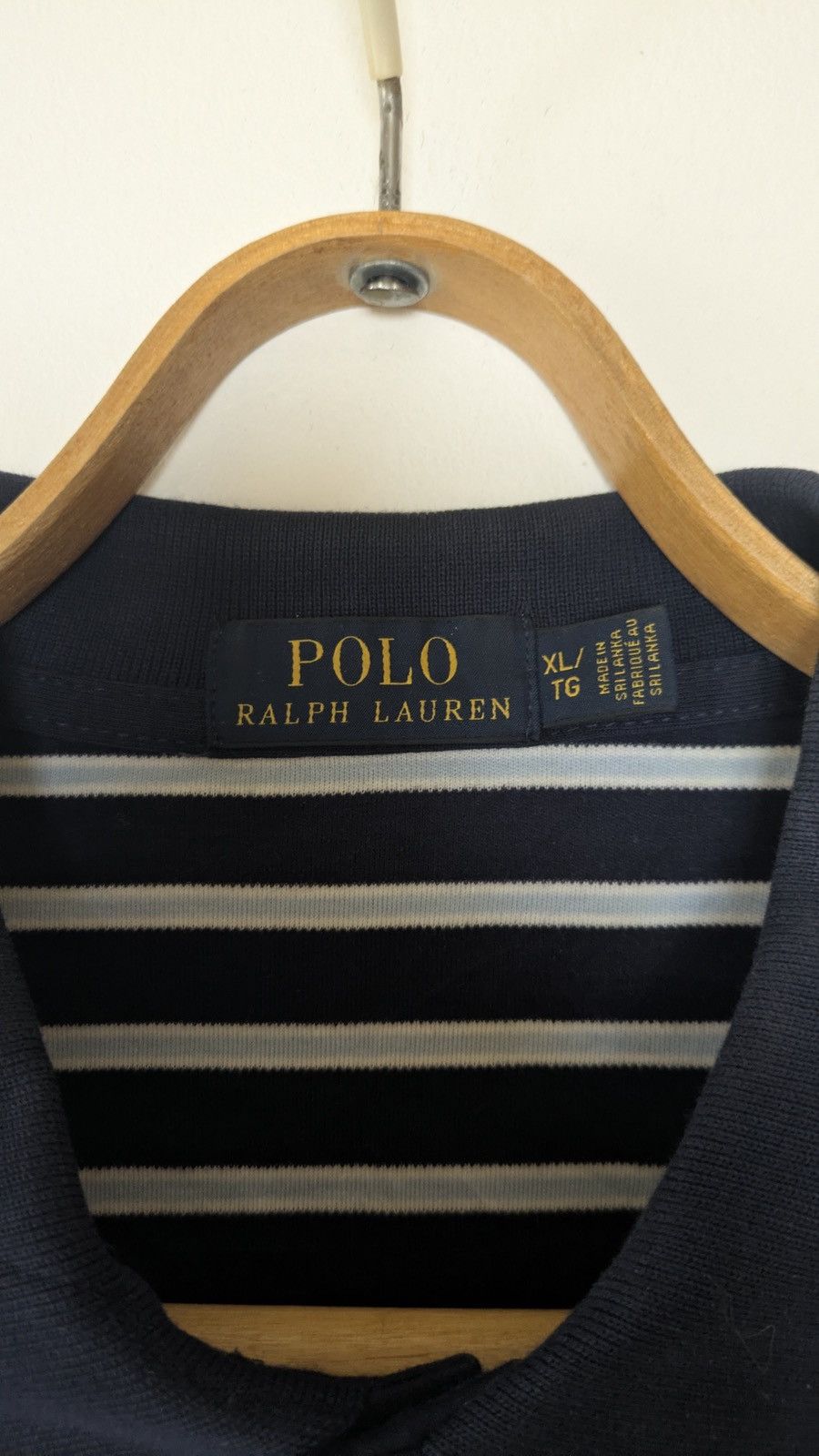 Polo Ralph Lauren 🔵 Polo Ralph Lauren Striped Polo – Size XL Size US XL / EU 56 / 4 - 3 Thumbnail