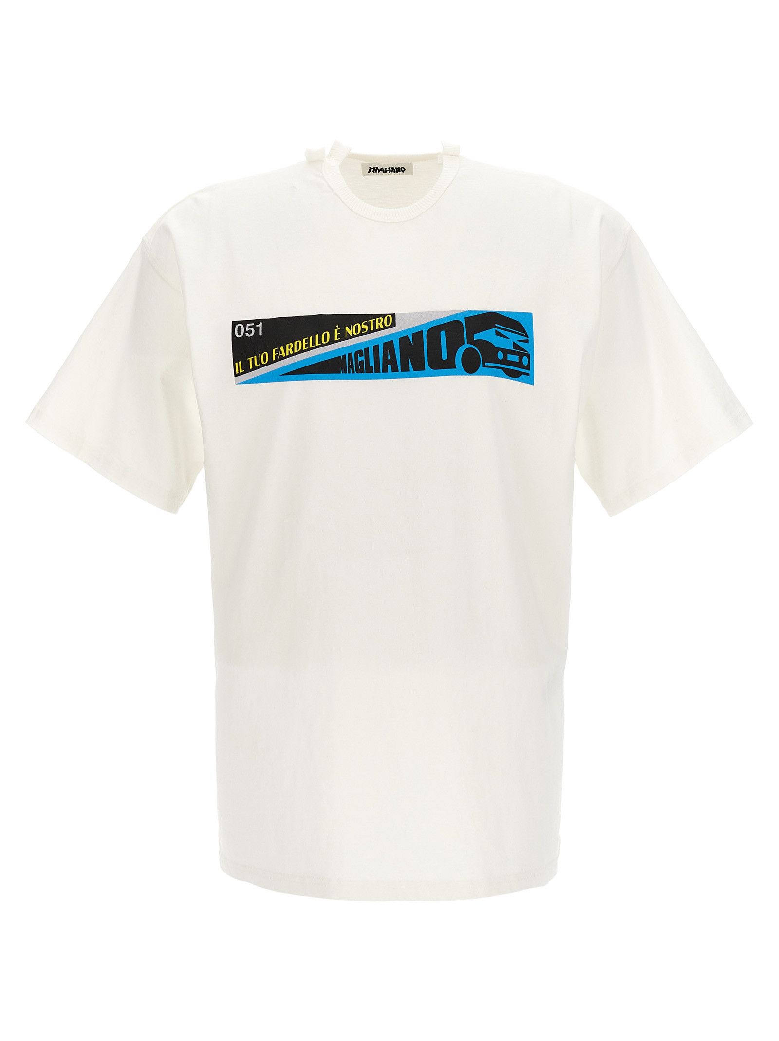 Tシャツ・カットソー Magliano TOP (T58016843 16) Magliano MAGLIANO Men T-Shirts T58016843 01 WHITE | Grailed