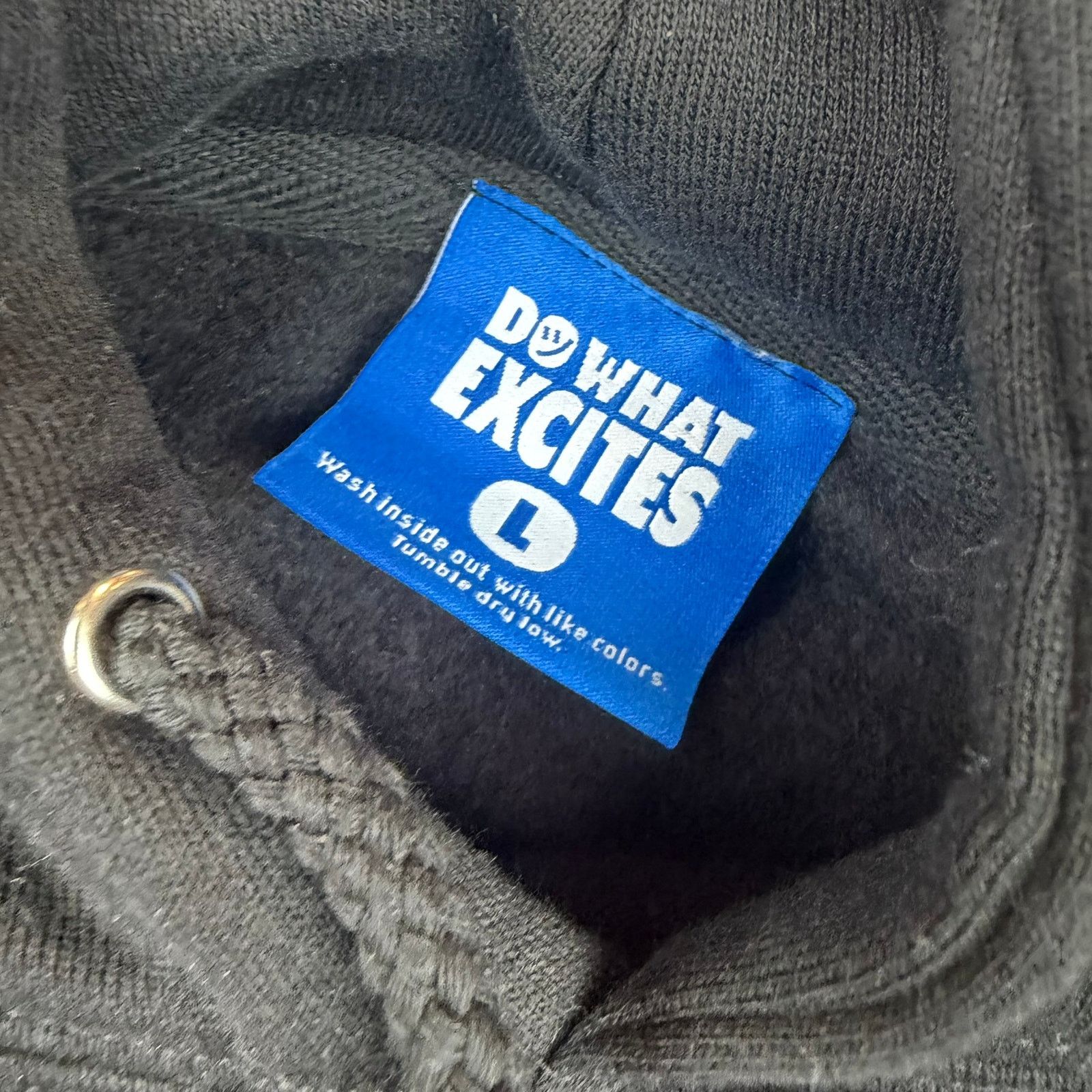 Other Do What Excites Large Black Hoodie Size US L / EU 52-54 / 3 - 4 Thumbnail