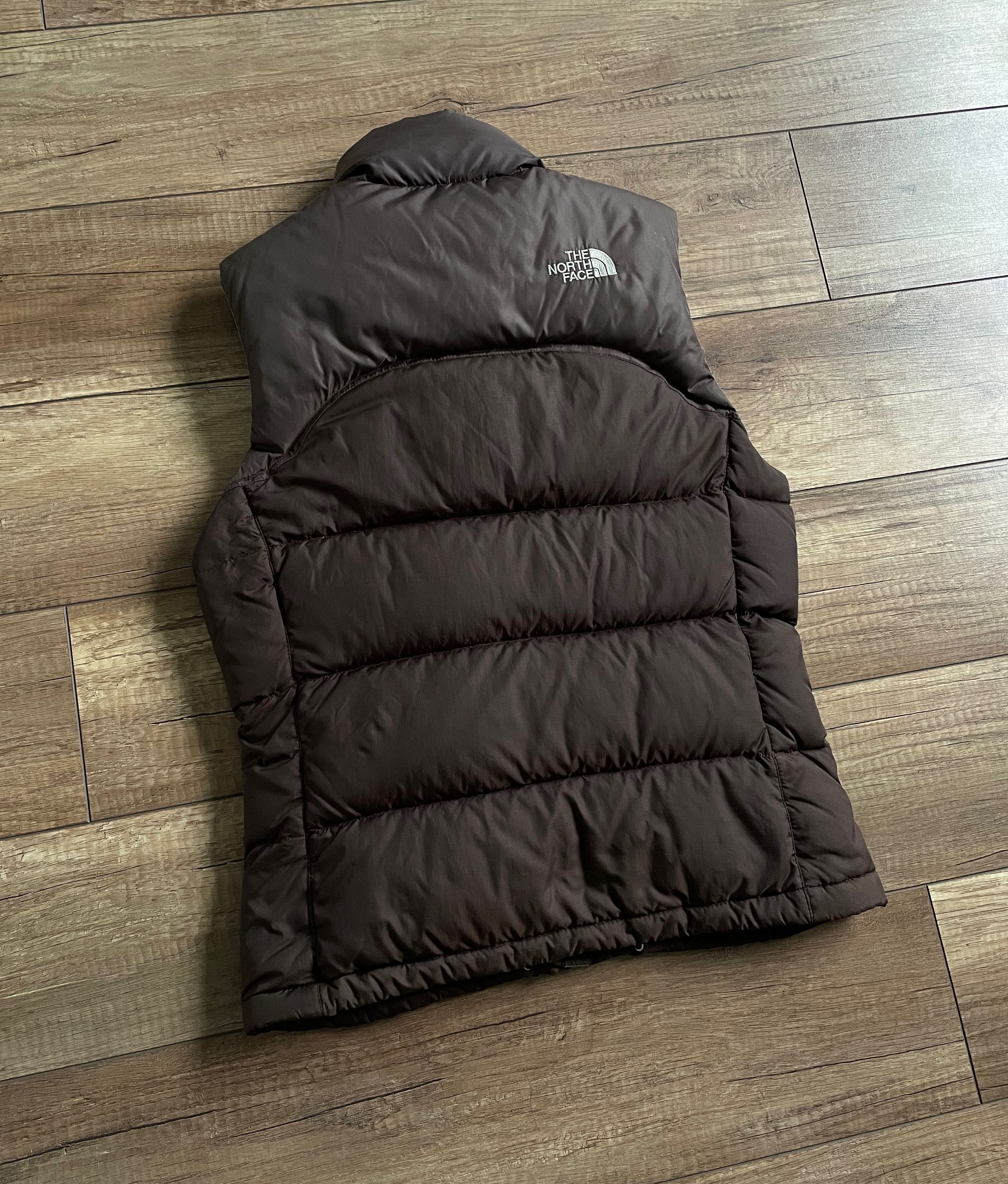 The North Face The North Face Brown Nuptse Down Jacket Puffer Vest Size S / US 4 / IT 40 - 3 Thumbnail