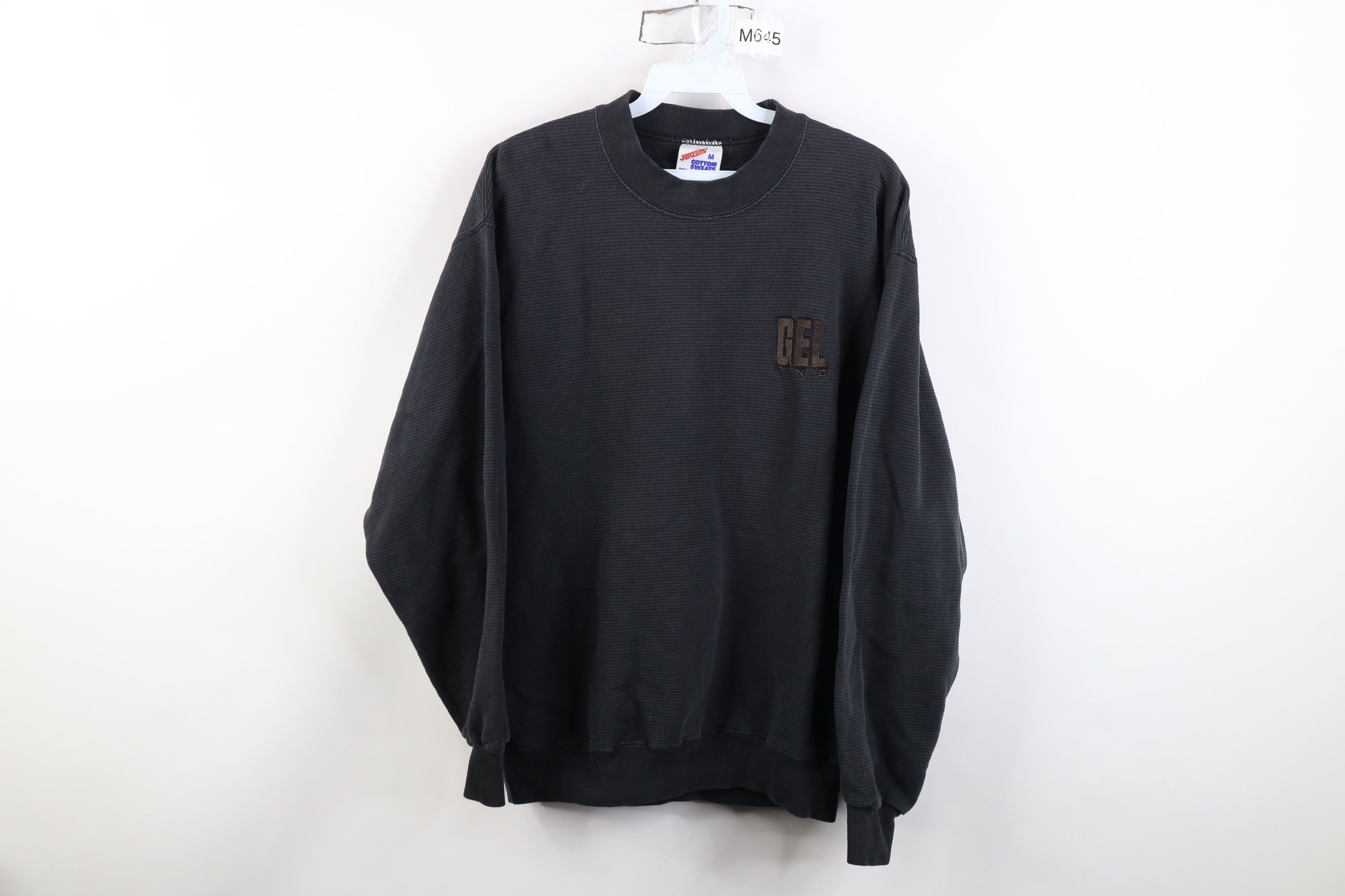 Vintage Vintage 90s Streetwear Gel Inc Ribbed Knit Sweatshirt USA Size M / US 6-8 / IT 42-44 - 1 Thumbnail