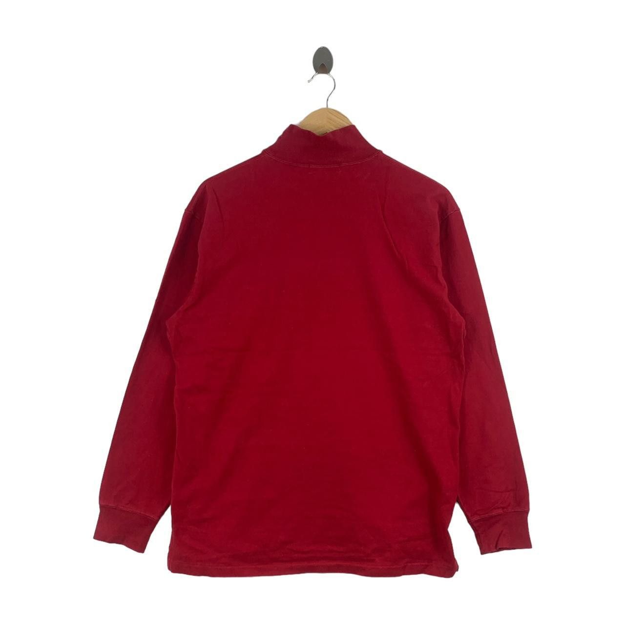 Vintage Vintage 90’ POLO RALPH LAUREN Golf Turtleneck Tee Shirt Top Size L / US 10 / IT 46 - 4 Thumbnail