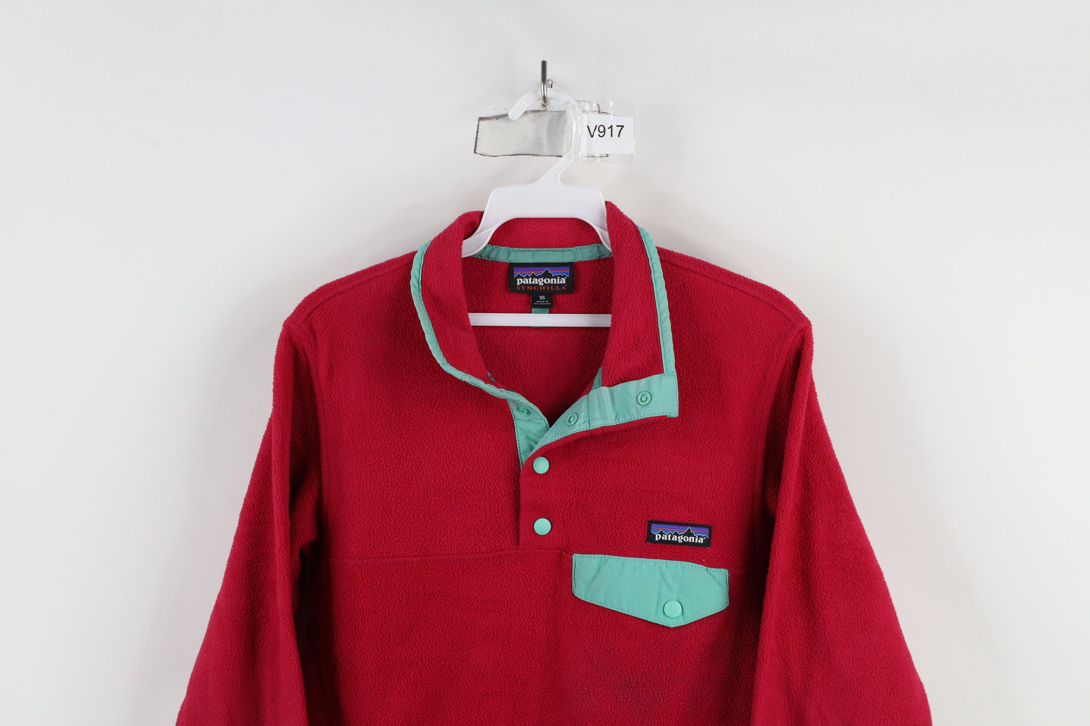 Patagonia × Vintage Vintage Patagonia Synchilla Snap T Fleece Pullover Sweater Size XS / US 0-2 / IT 36-38 - 2 Thumbnail