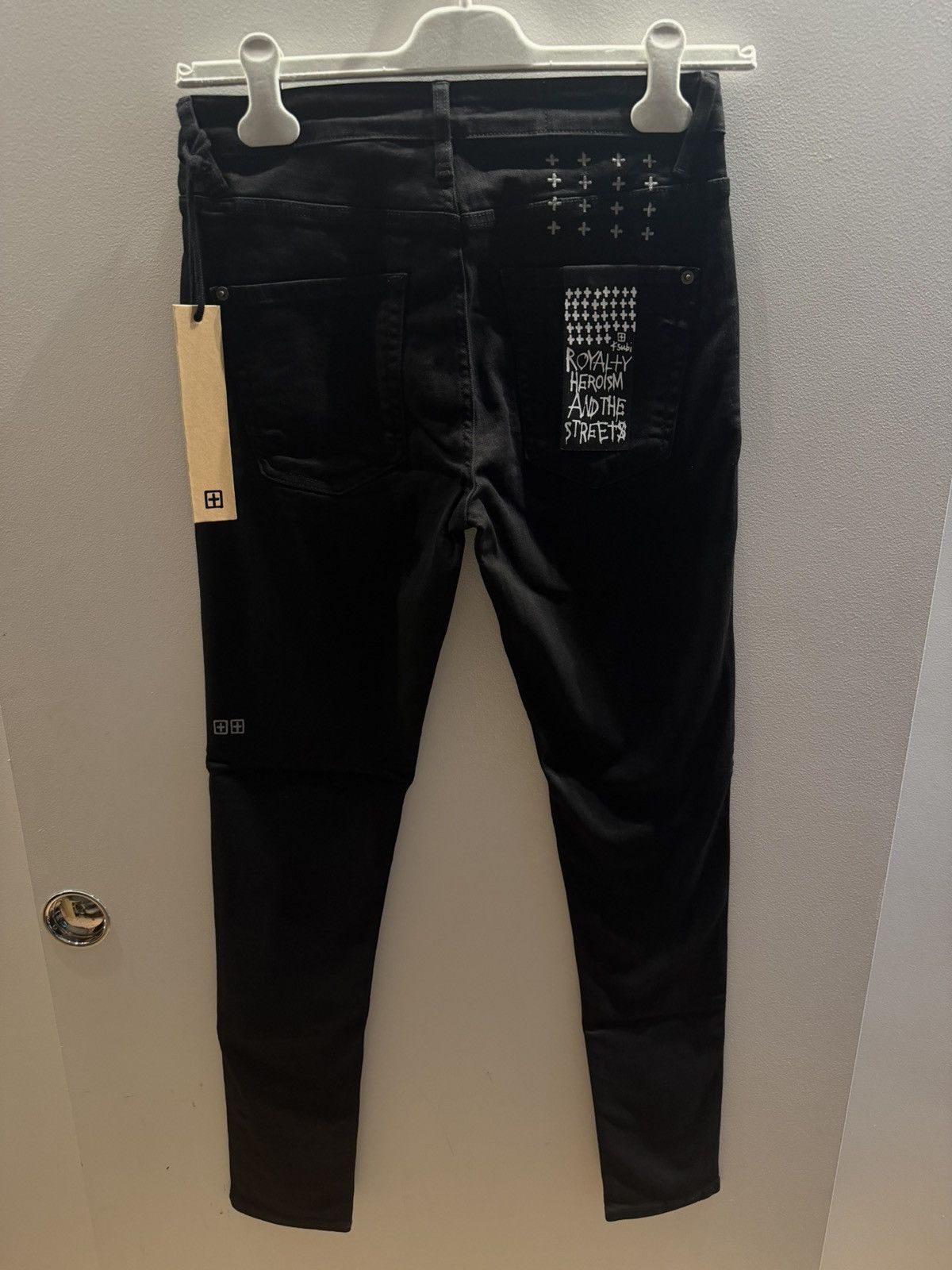 Designer × Ksubi × Streetwear Ksubi Van Winkle Black Dynamite 
