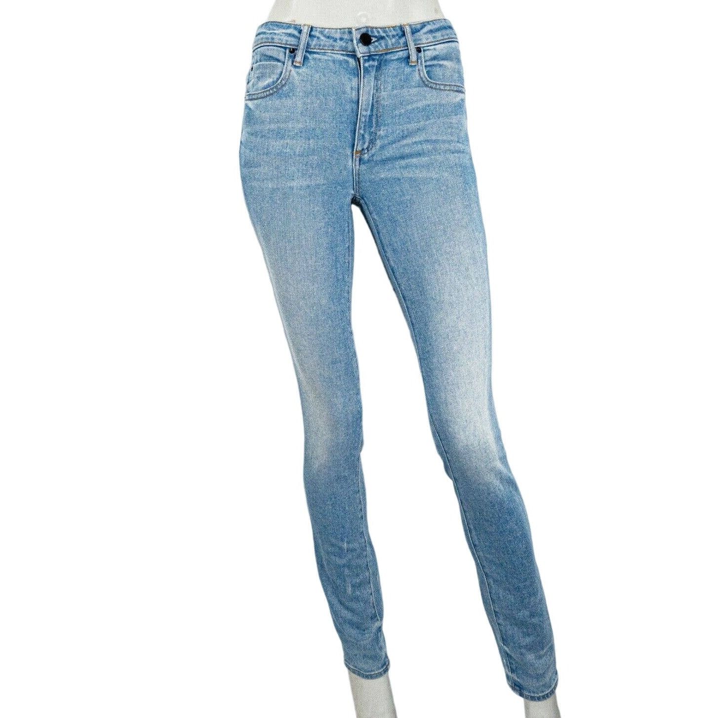 Alexander Wang DENIM x Alexander Wang skinny Jeans Light indigo Fade 25 Size 25" / US 0 / IT 36 - 1 Thumbnail