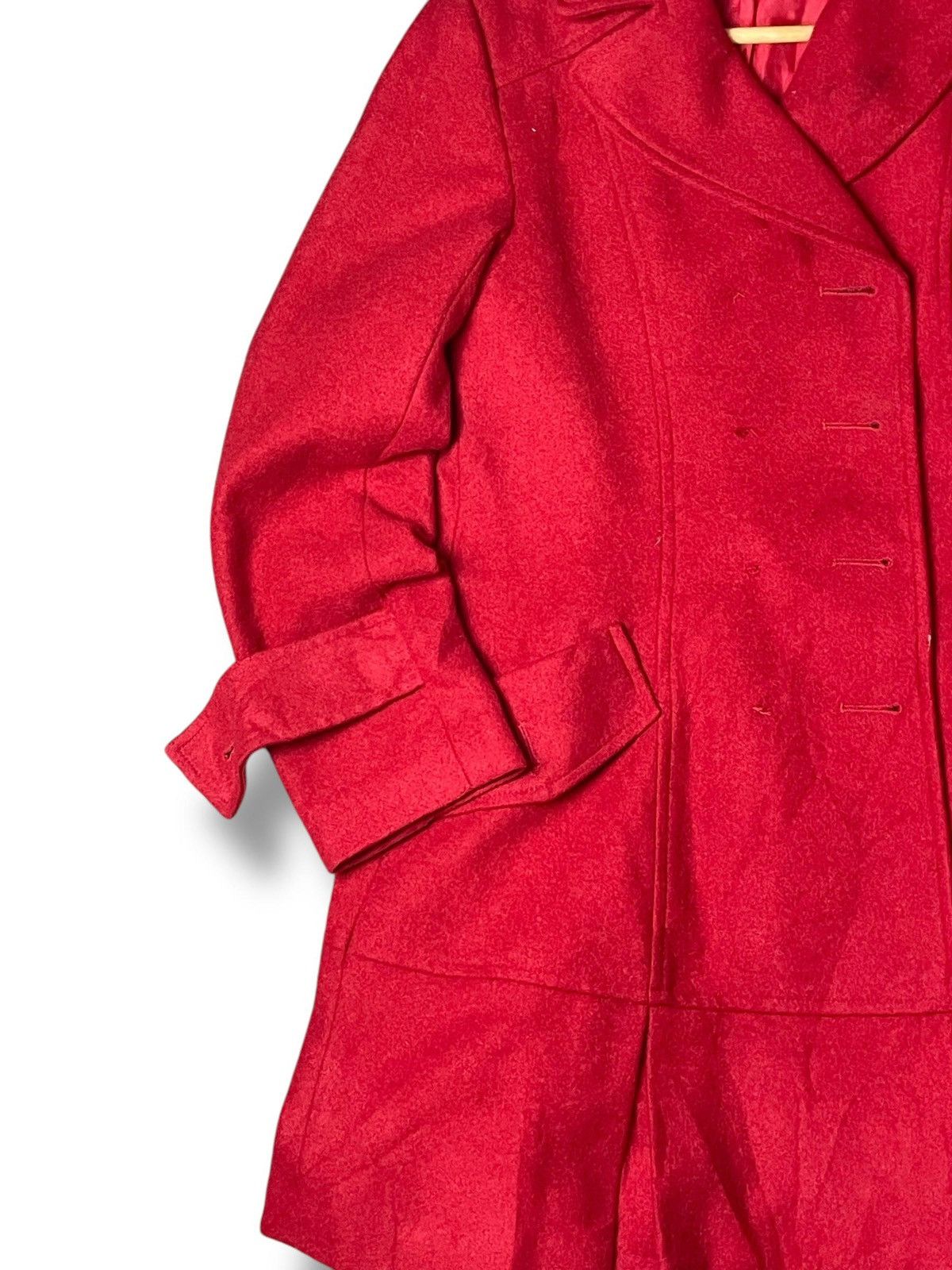 Japanese Brand N, Brand Wool Double Breasted Coat (3) Size US XXS / EU 40 - 2 Thumbnail
