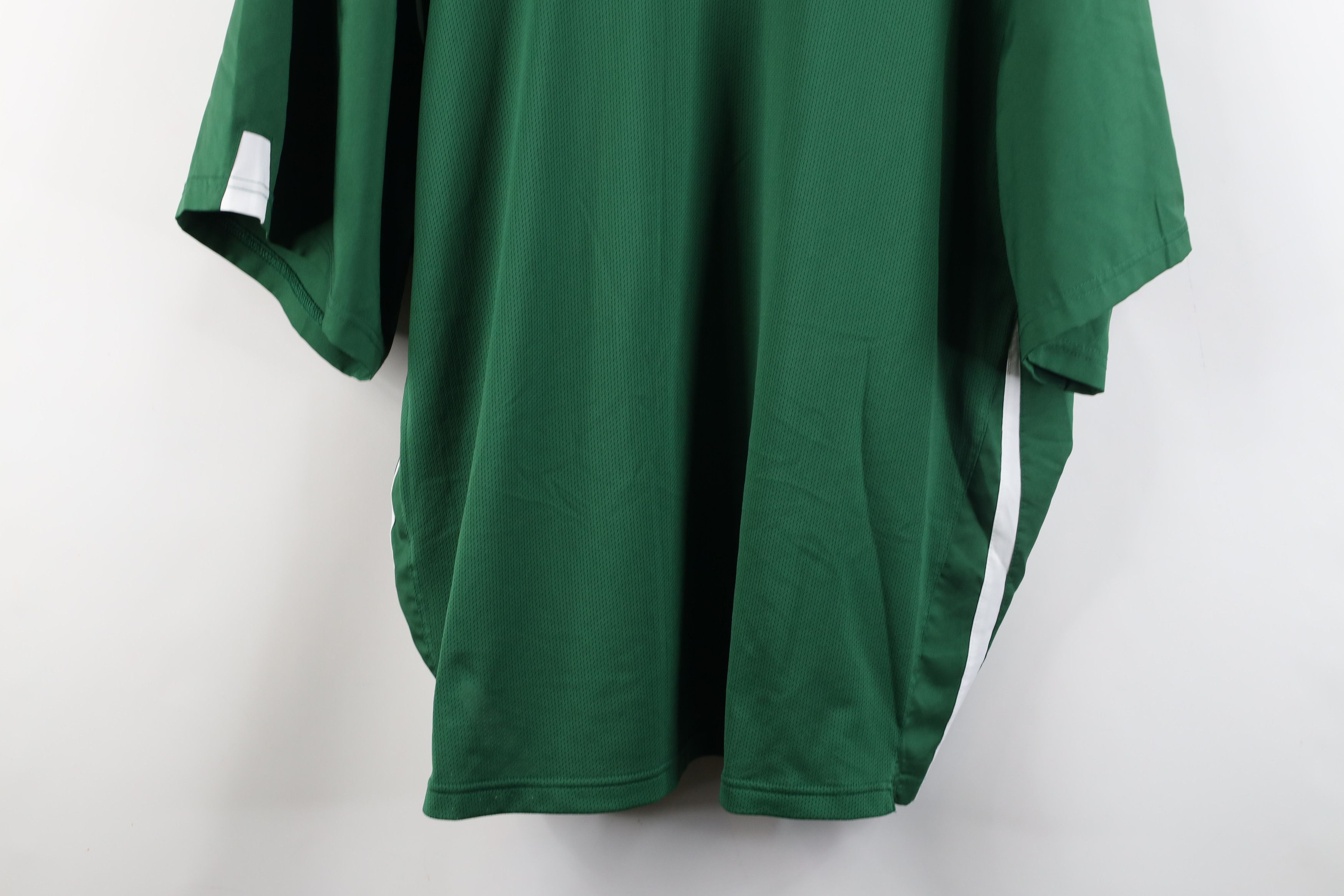 Nike × Vintage Vintage Y2K Nike Mini Swoosh Short Sleeve Pullover Jacket Size US XL / EU 56 / 4 - 13 Thumbnail