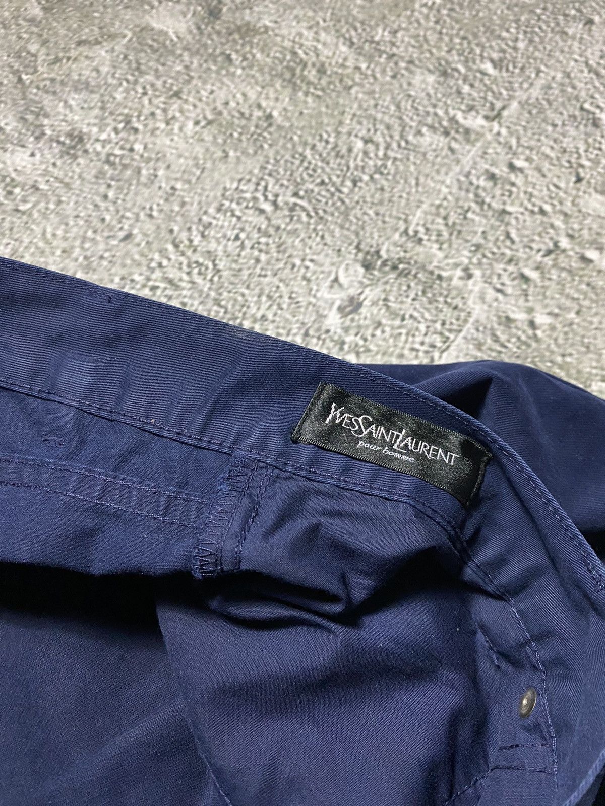 Yves Saint Laurent Yves Saint Laurent vintage chino pants YSL jeans navy Size US 40 / EU 56 - 7 Thumbnail