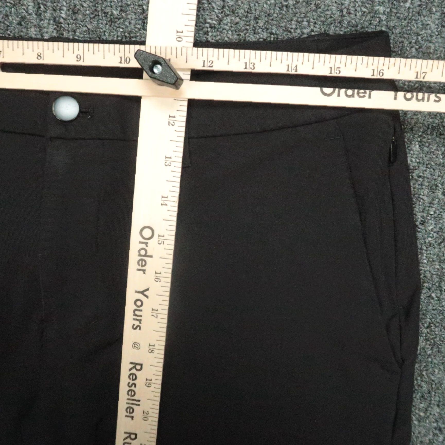 Lululemon Lululemon Pants Men 32x30 Black Slim 5-Pocket Chino Warpstreme Business Casual Travel Workwear Shirt? Size US 32 / EU 48 - 7 Thumbnail