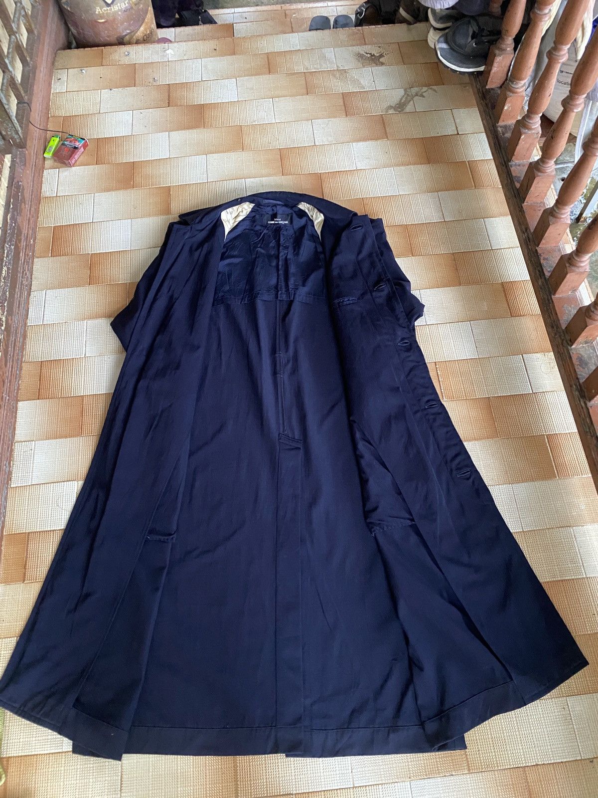 Comme des Garcons × Vintage Vintage comme des garcons long jacket Size US XL / EU 56 / 4 - 8 Thumbnail