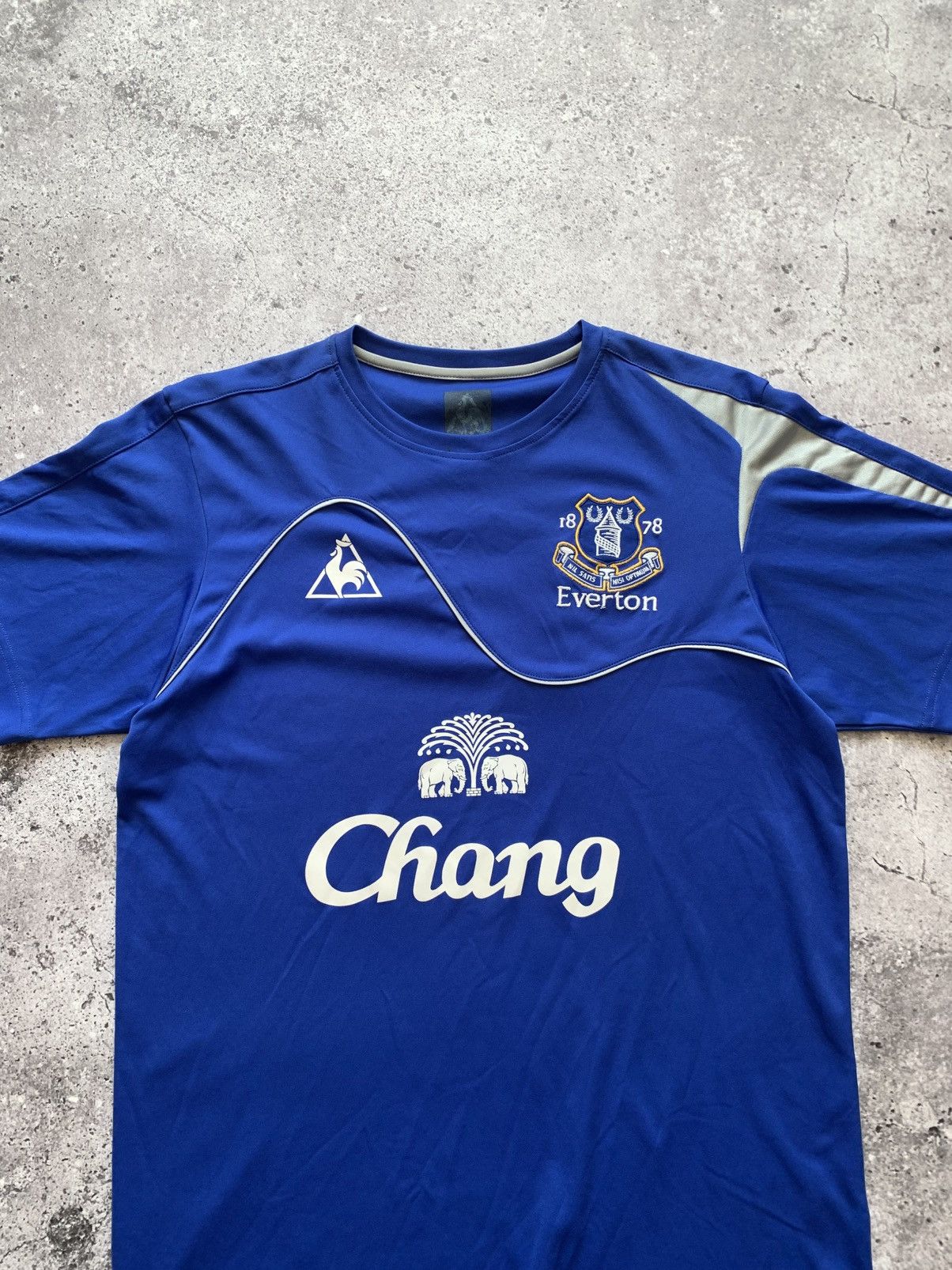 Le Coq Sportif 🔥LE COQ SPORTIF EVERTON VINTAGE TRAINING SOCCER JERSEY Size US M / EU 48-50 / 2 - 3 Thumbnail