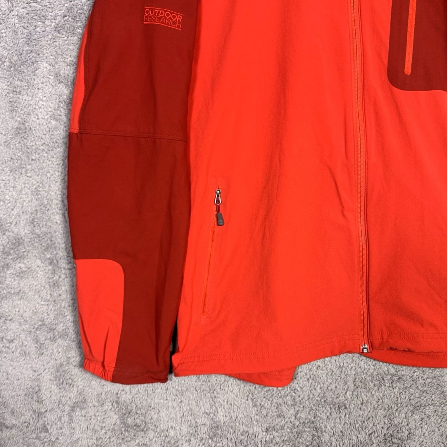 Outdoor Research Outdoor Research Ferrosi Jacket Men 2XL Full Zip Softshell Windbreaker Red Size US XXL / EU 58 / 5 - 3 Thumbnail