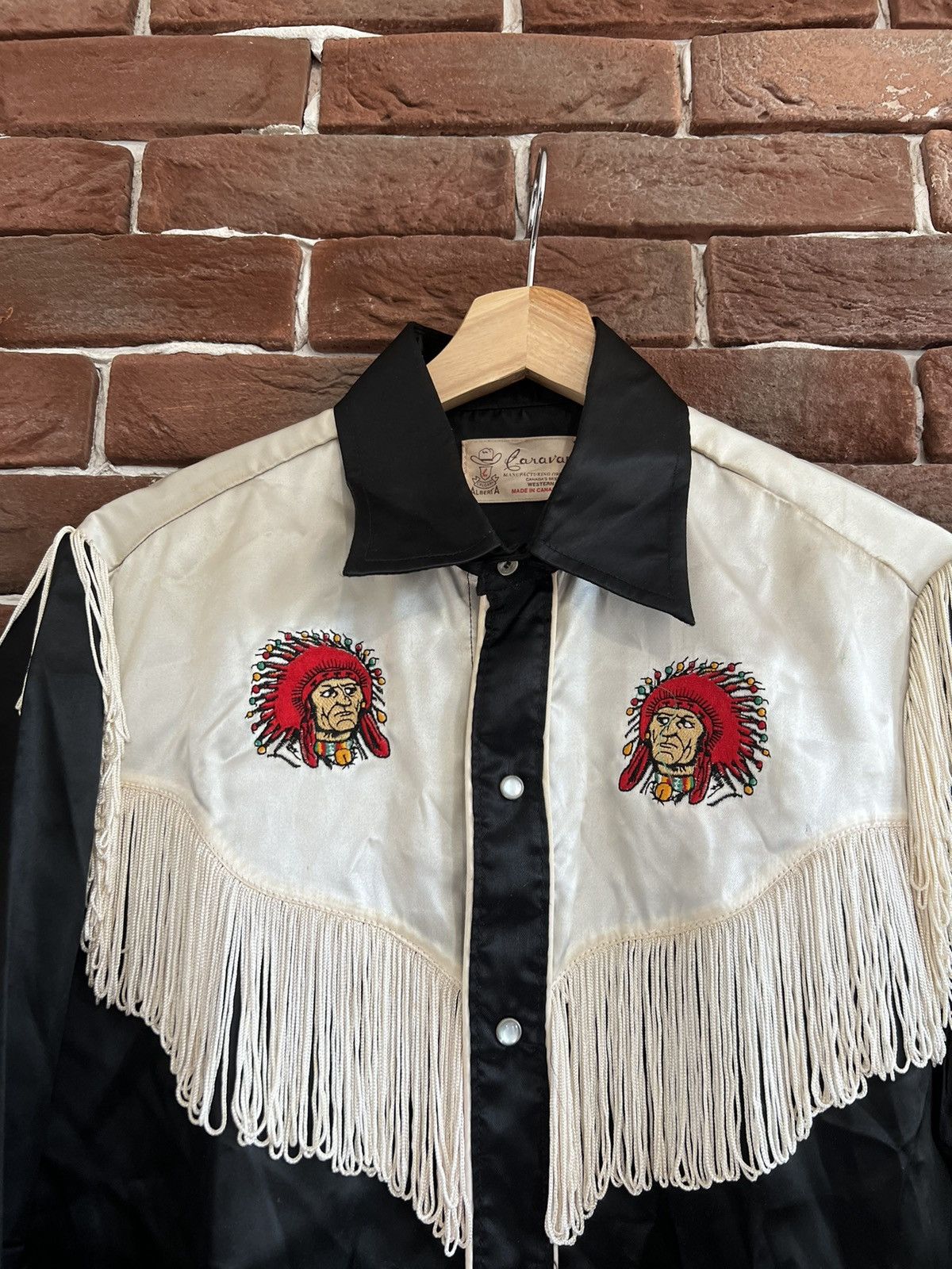 Other Vintage 80s Caravan Cowboy Western Button Up Shirt Hype Rare Size US M / EU 48-50 / 2 - 3 Thumbnail